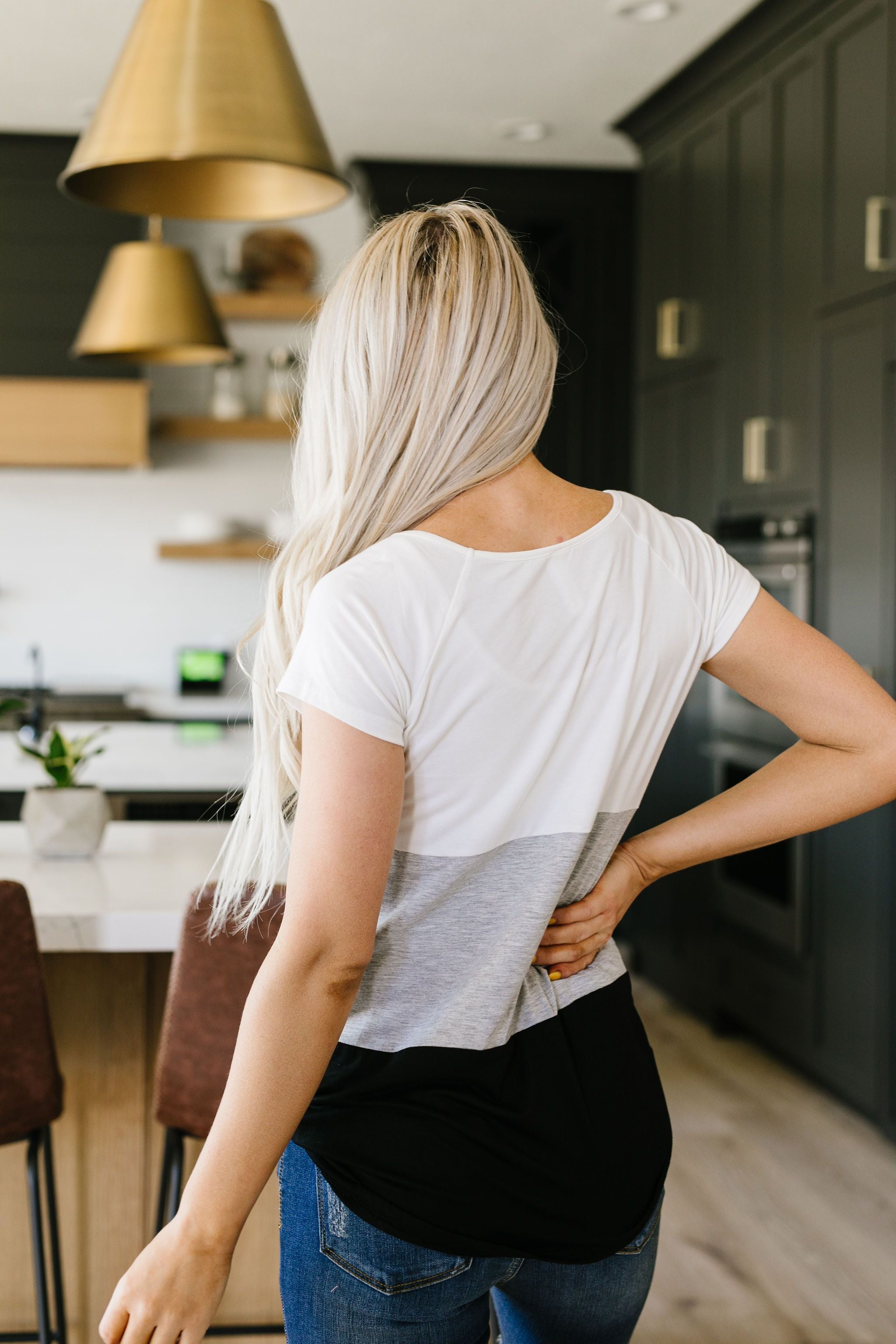 Made In The Shade Color-Block Top