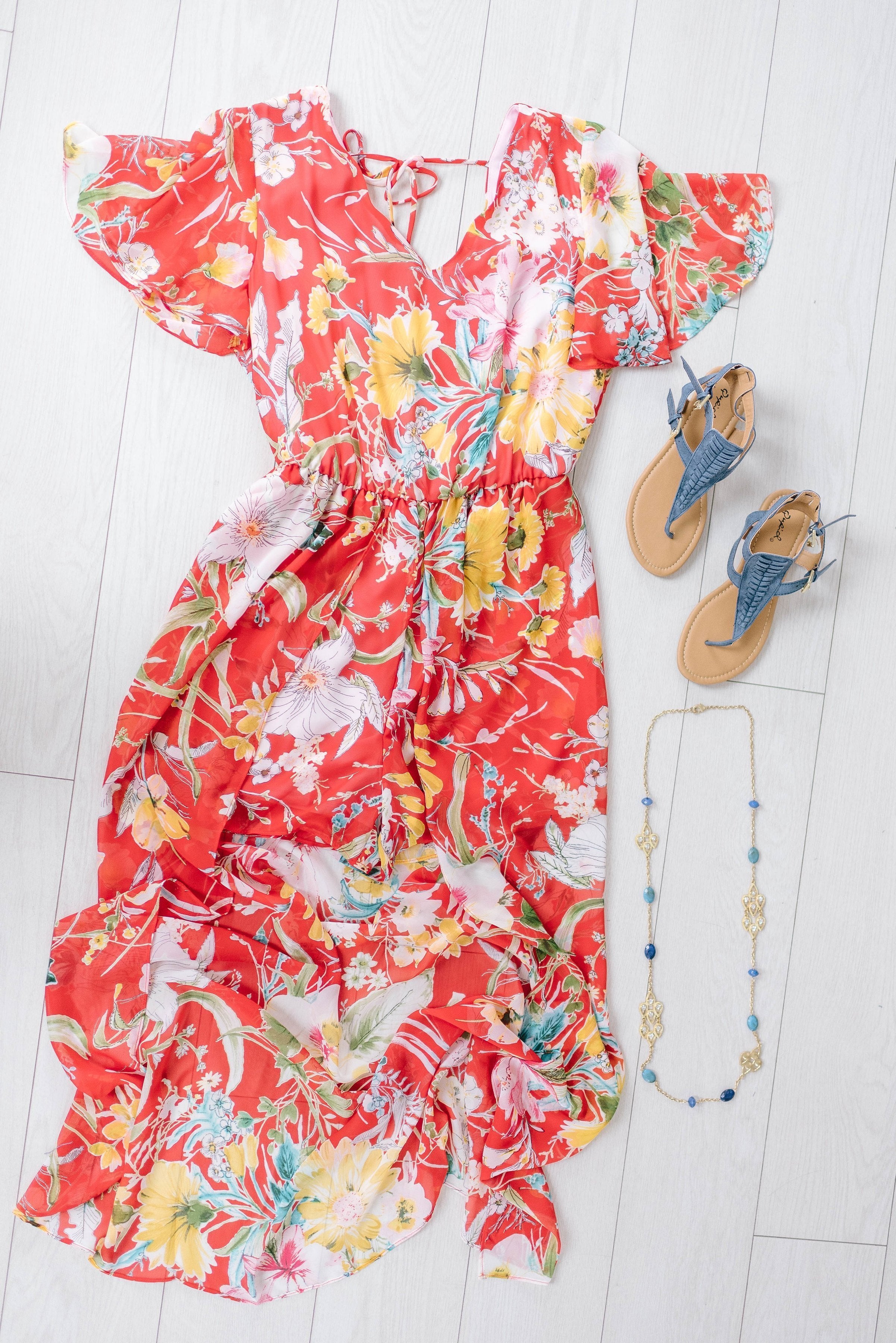 Magnolia Maxi Romper