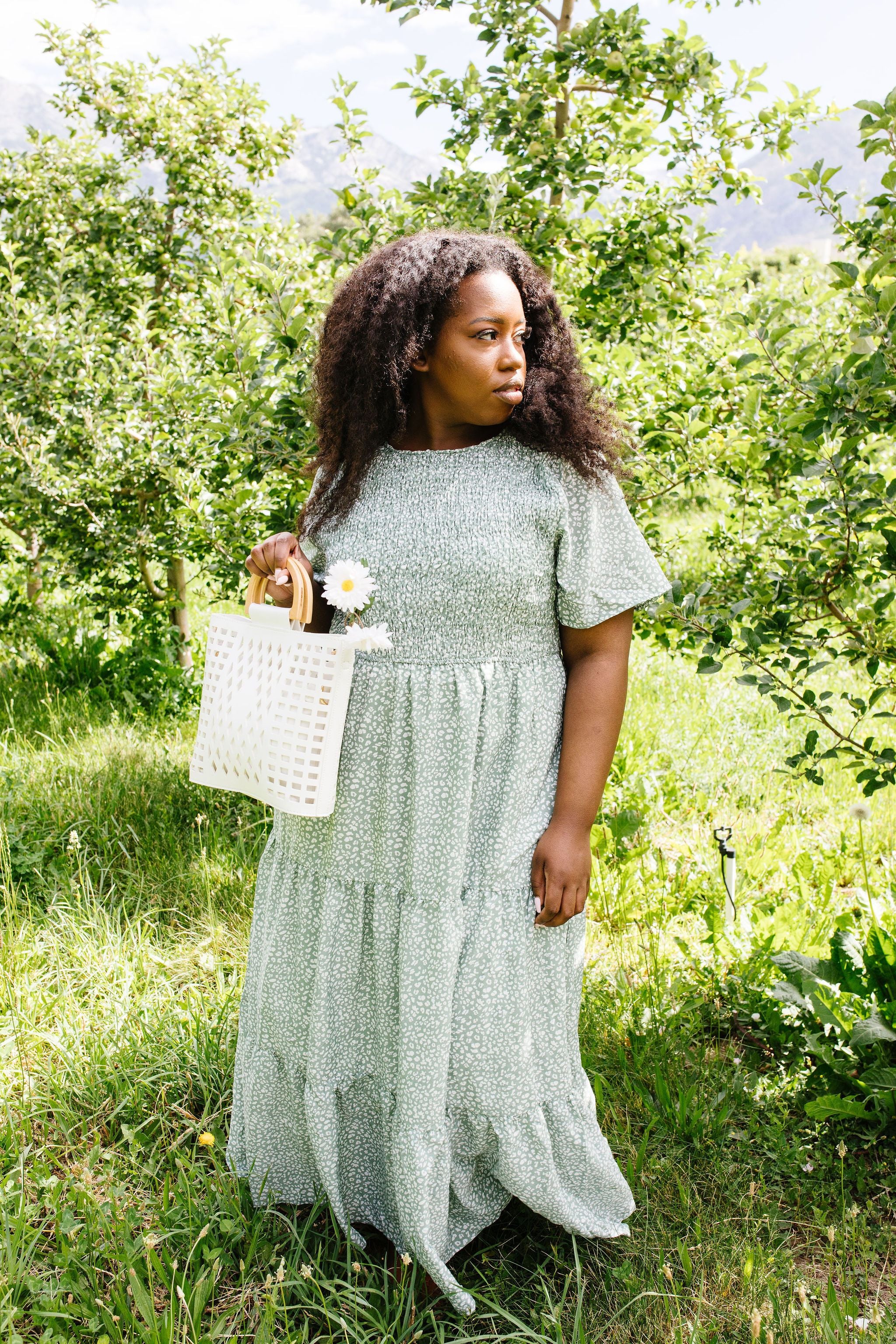 Mint Julep Smocked Dress
