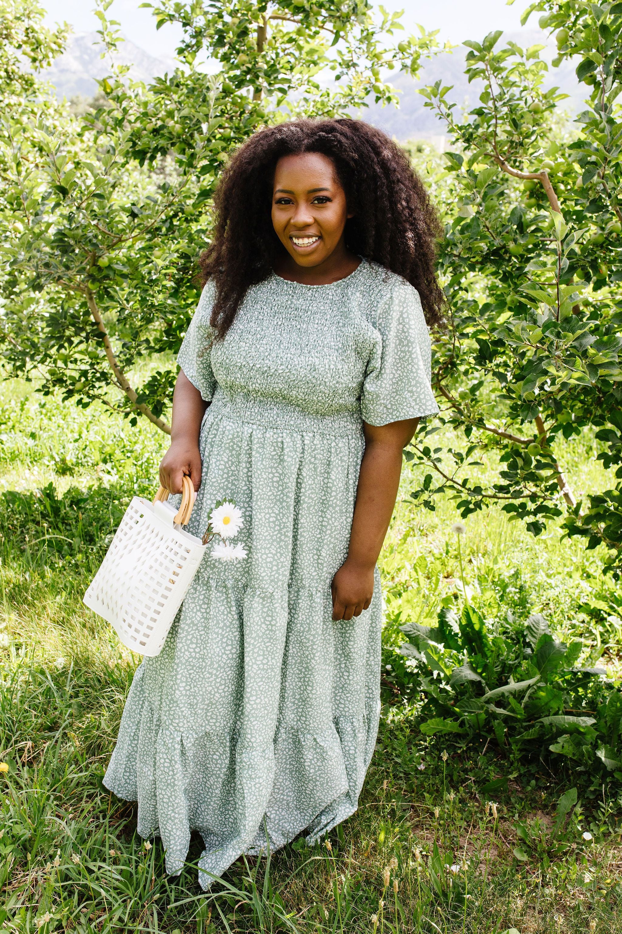 Mint Julep Smocked Dress