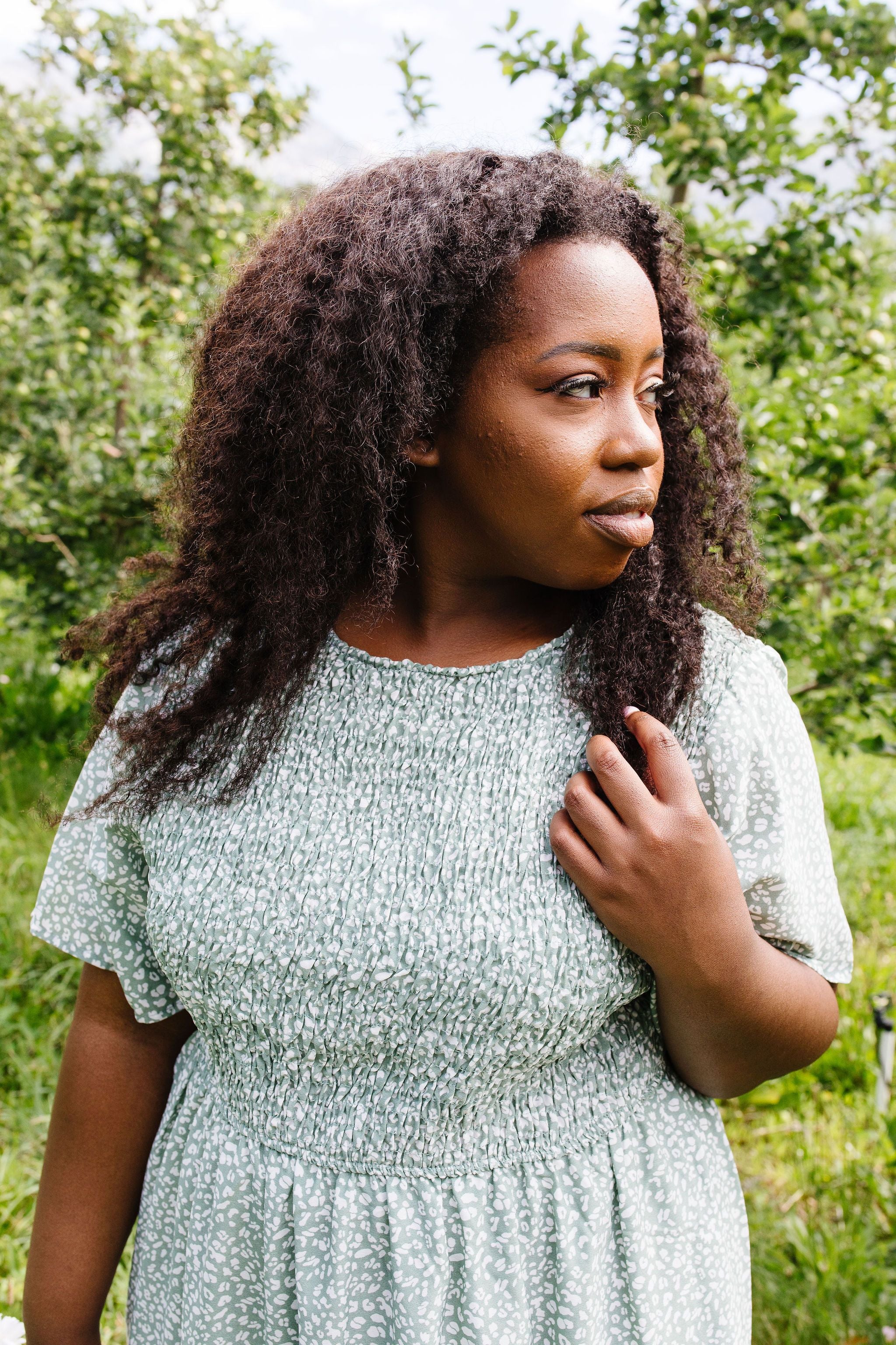 Mint Julep Smocked Dress