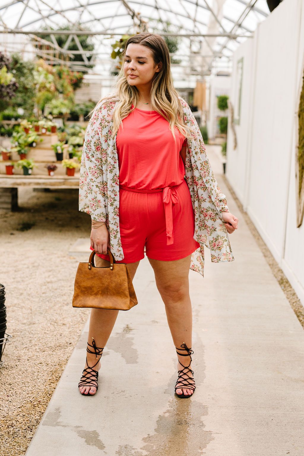 Minty Fresh Floral Kimono