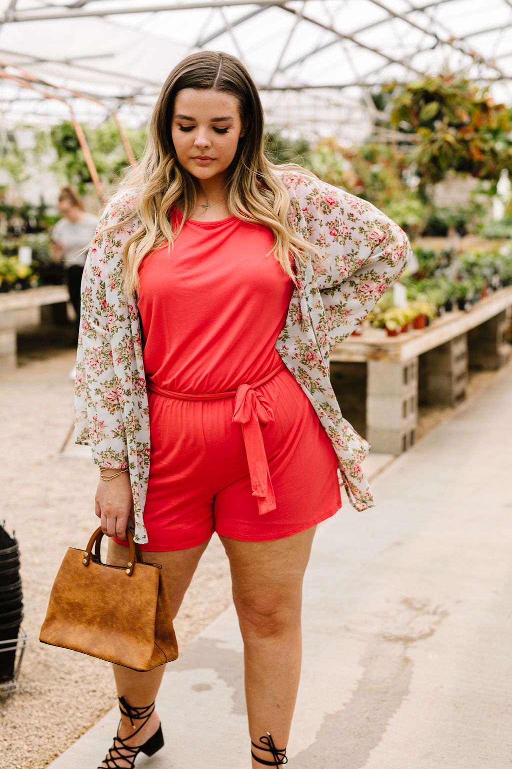 Minty Fresh Floral Kimono