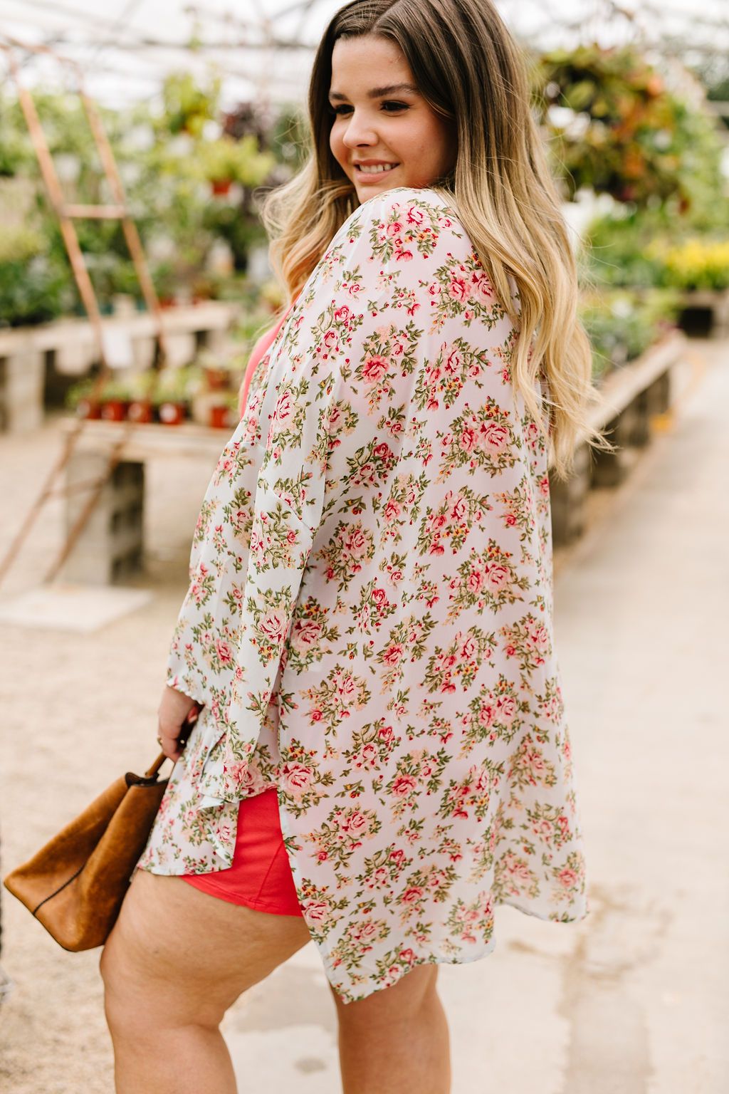Minty Fresh Floral Kimono
