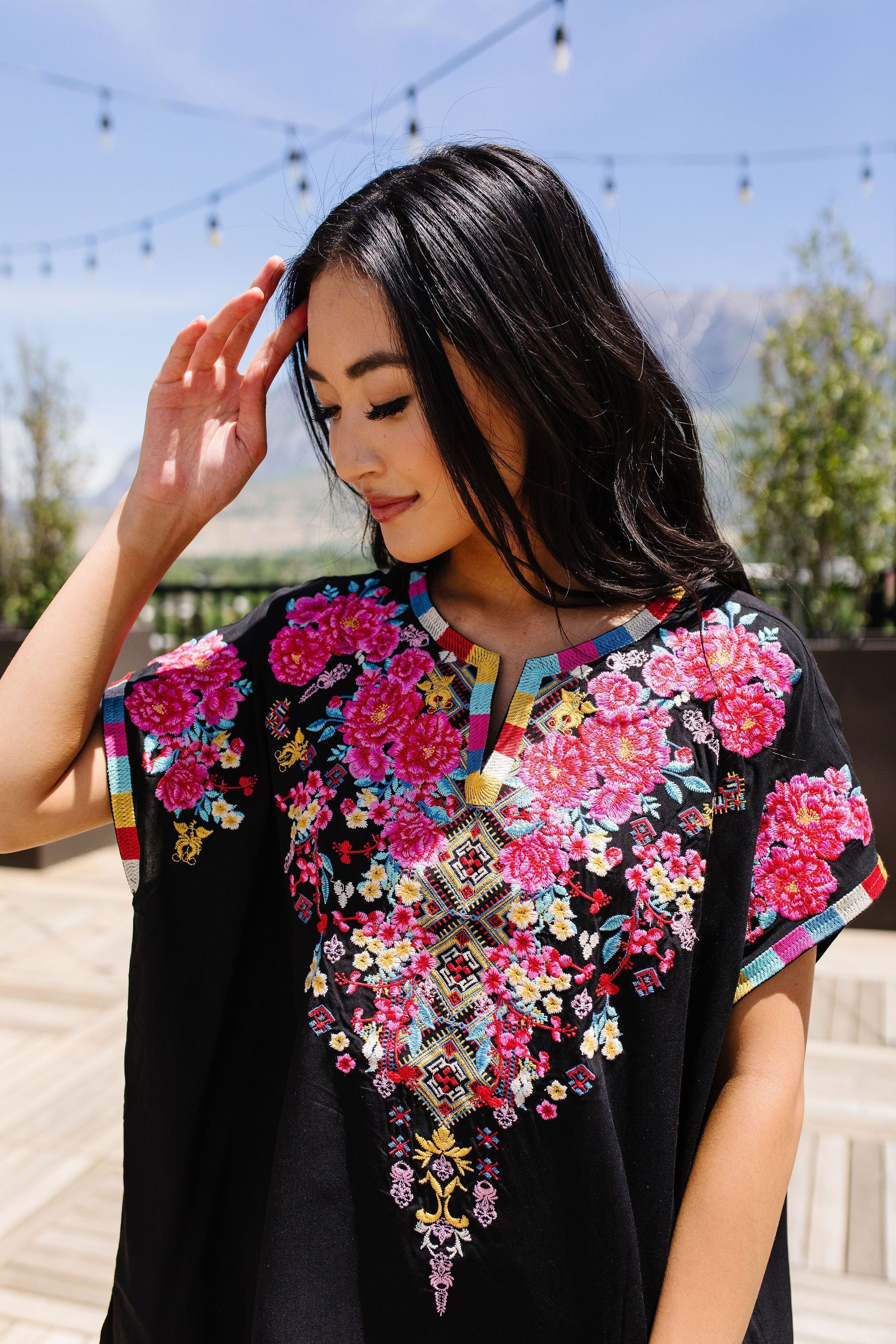 Monique Embroidered Top