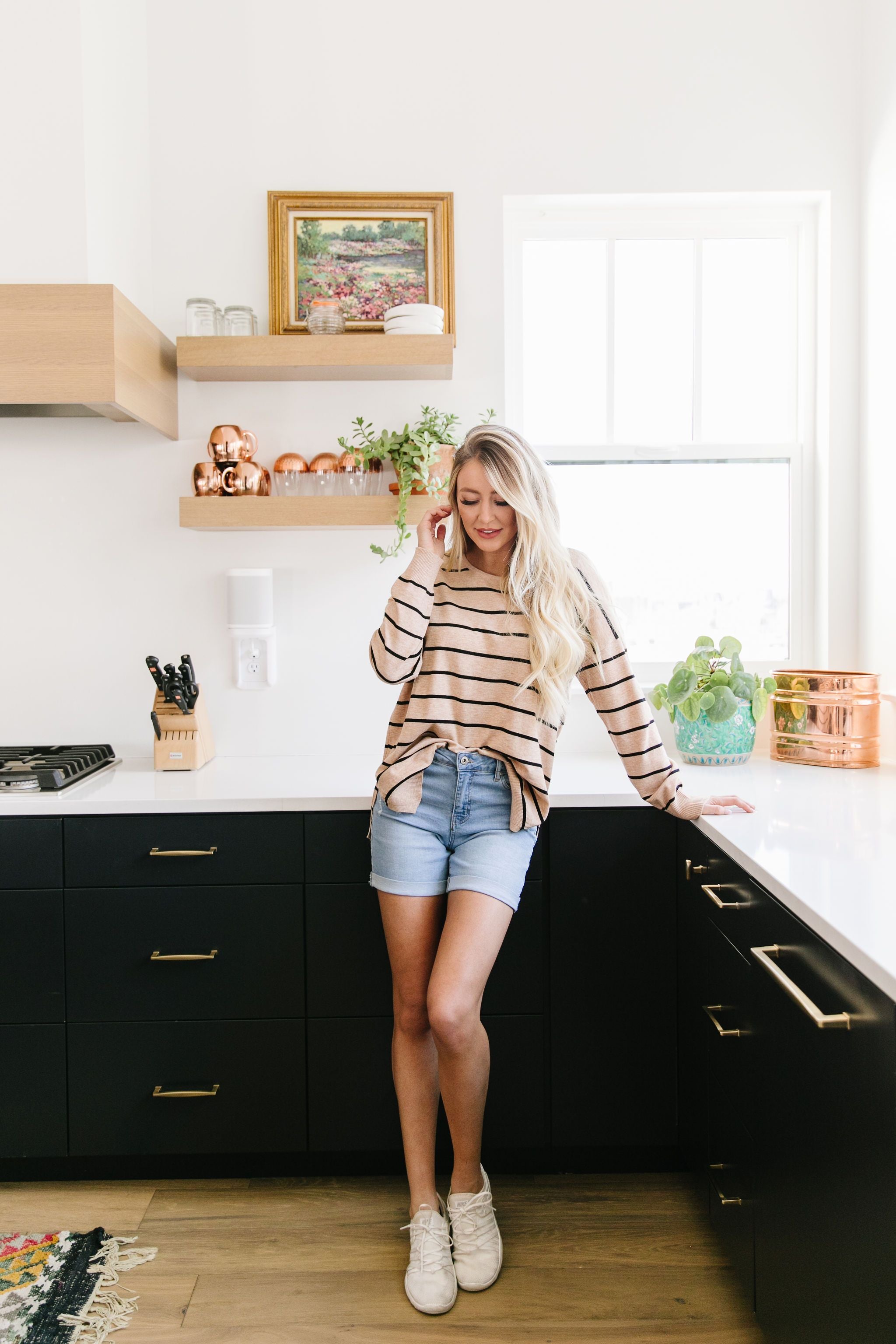 New Attitude Striped Top