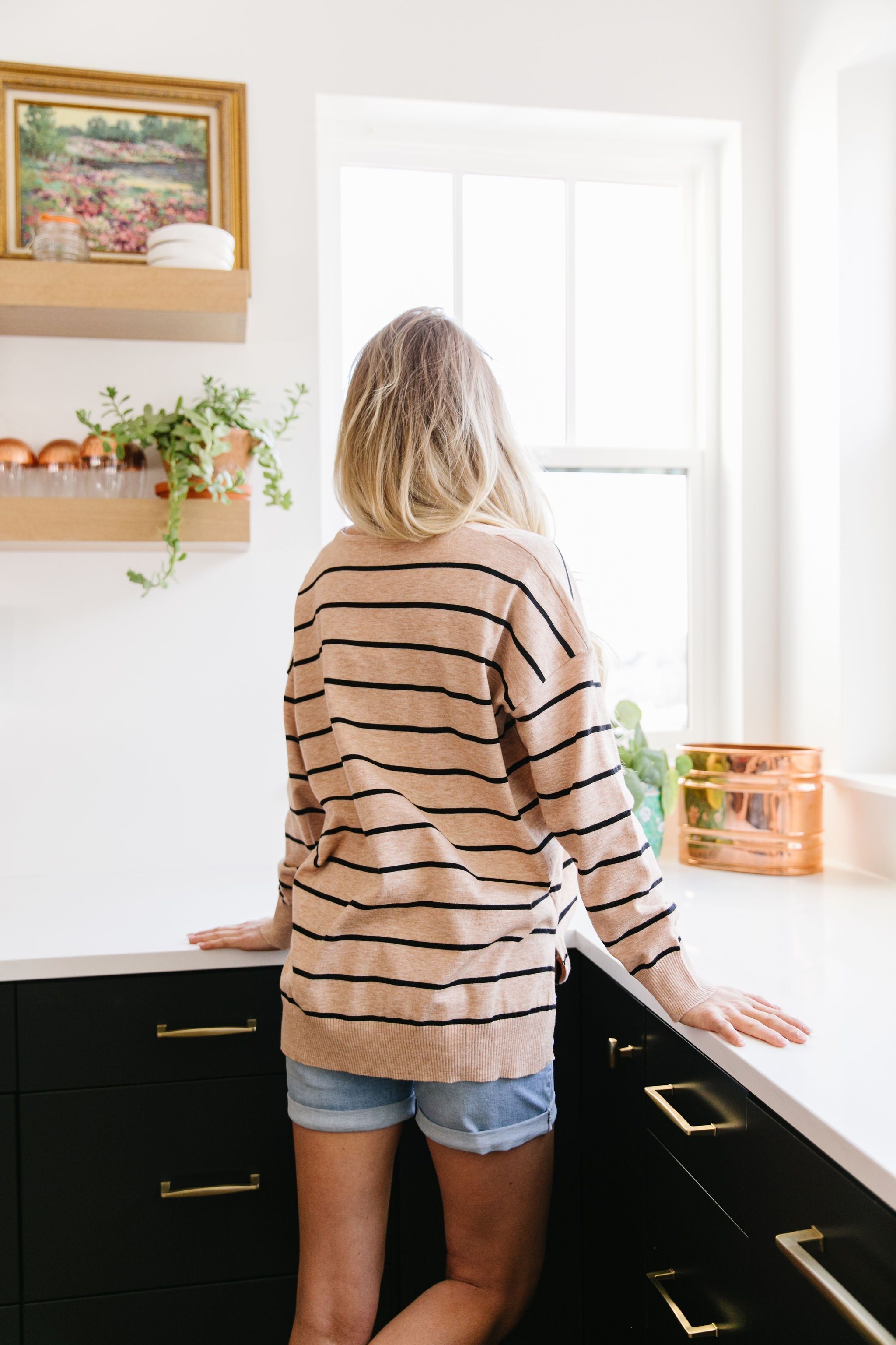 New Attitude Striped Top