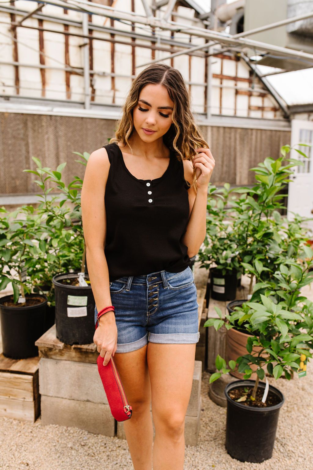 Nobody Puts Baby In The Corner Tank In Black