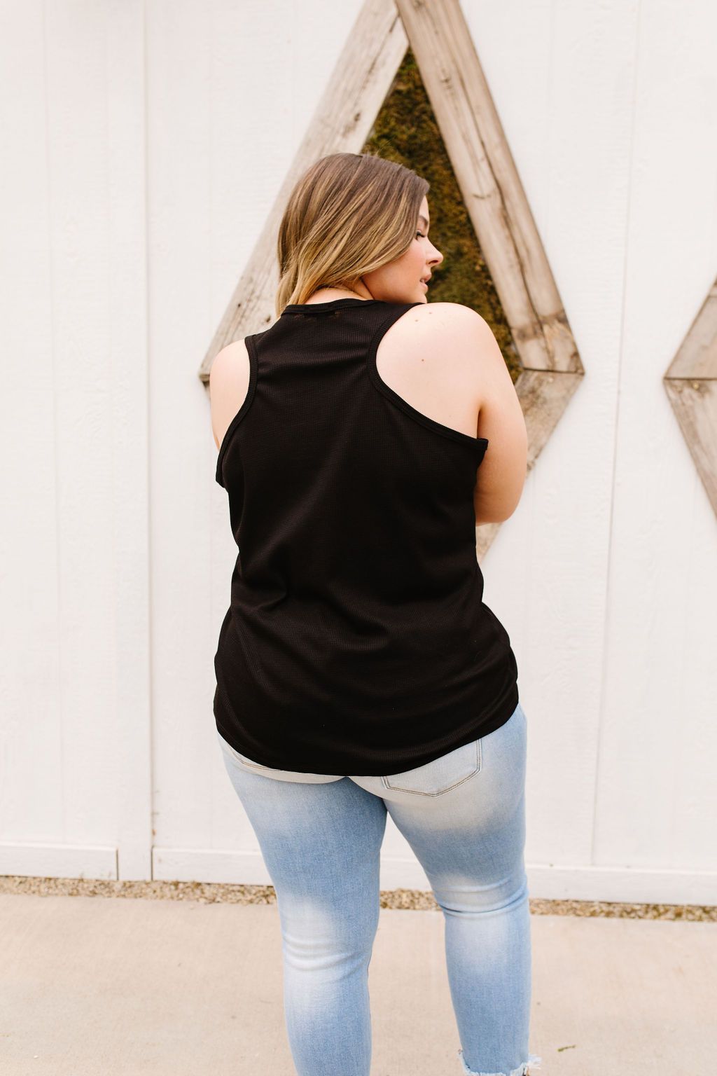 Nobody Puts Baby In The Corner Tank In Black