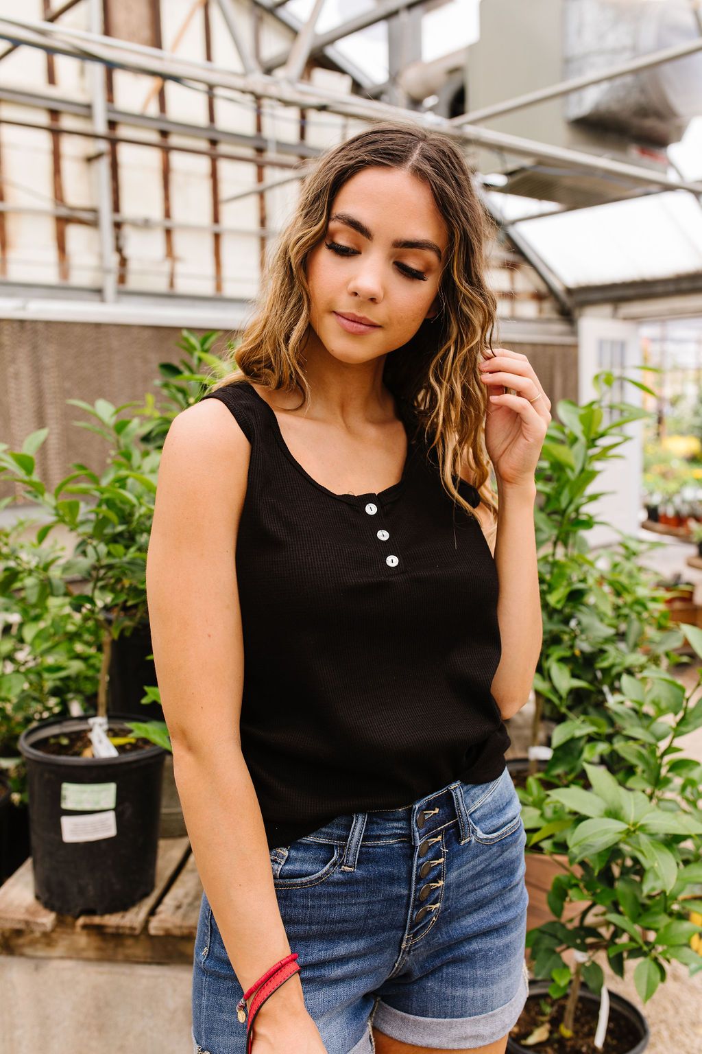 Nobody Puts Baby In The Corner Tank In Black