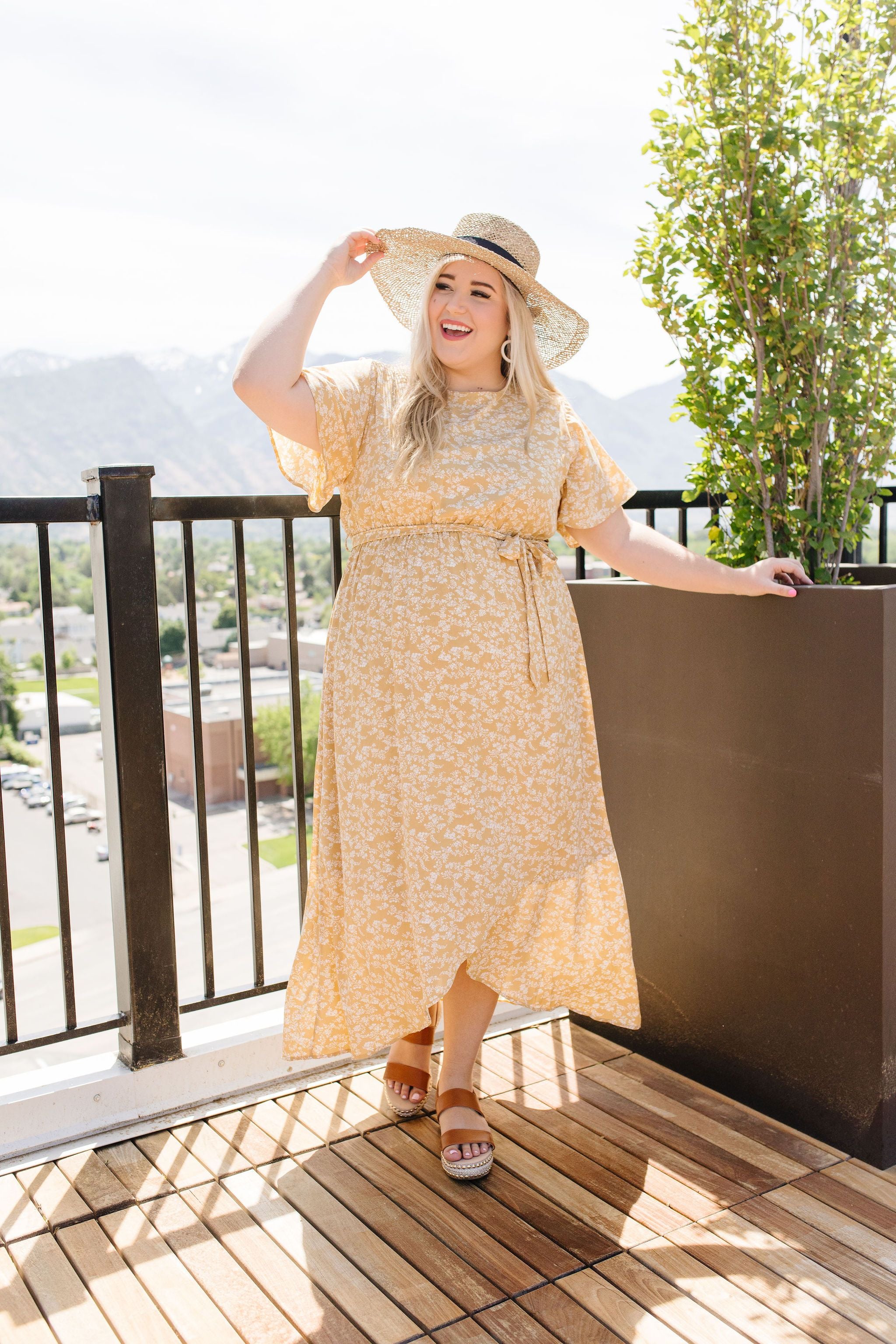 One Honey Of A Maxi Dress