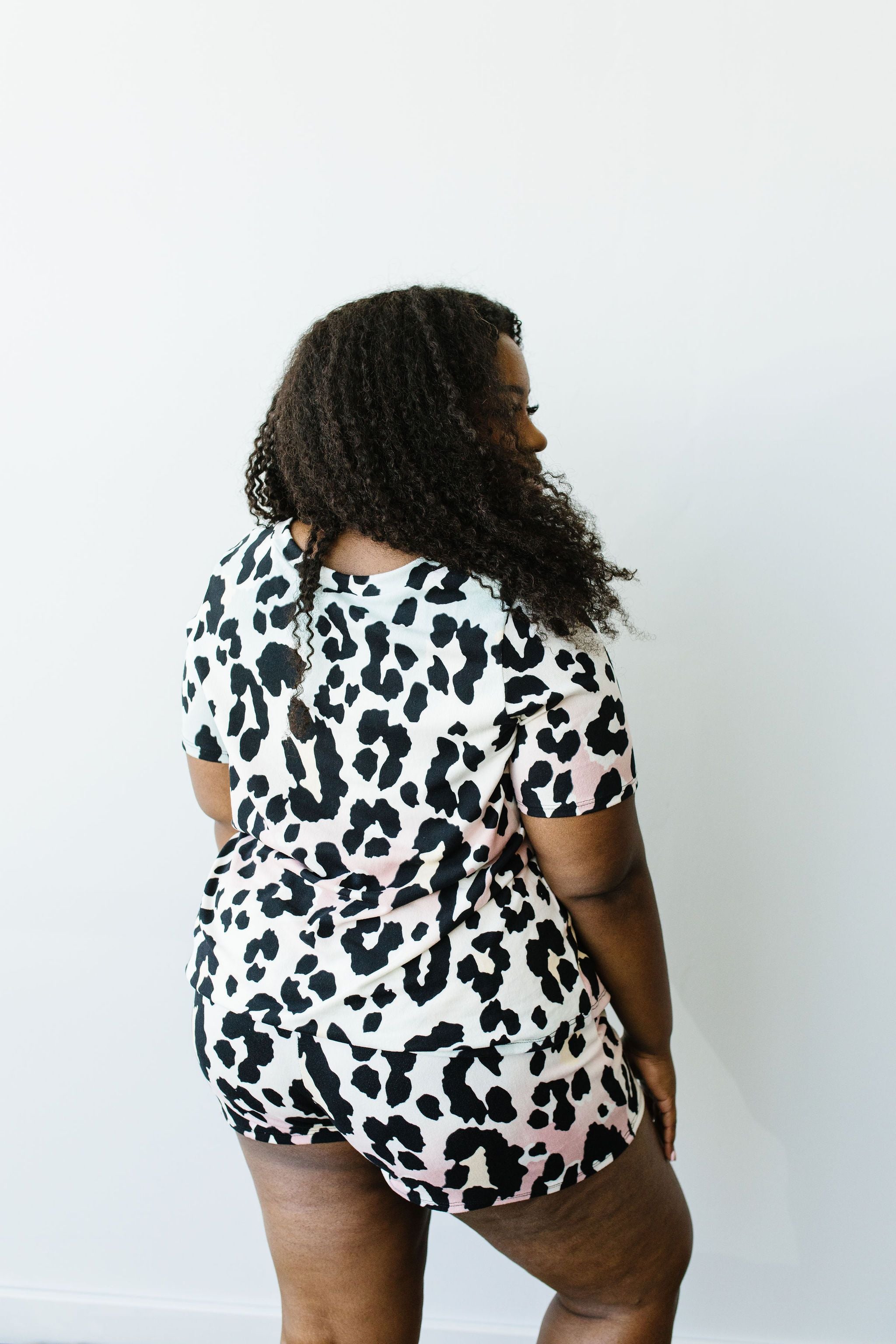 Pale Mint Animal Print Top