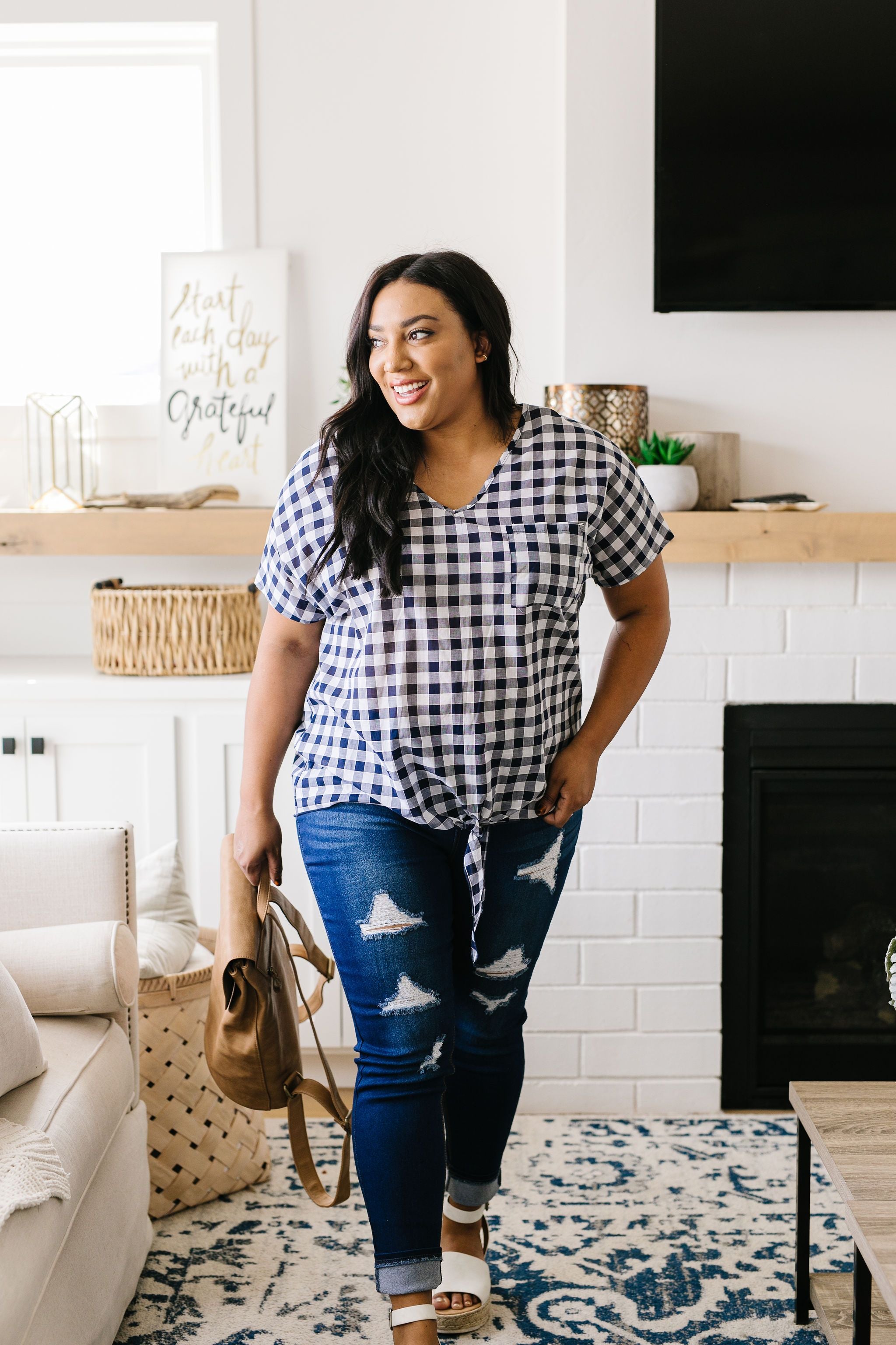 Plaid To Be An American Top