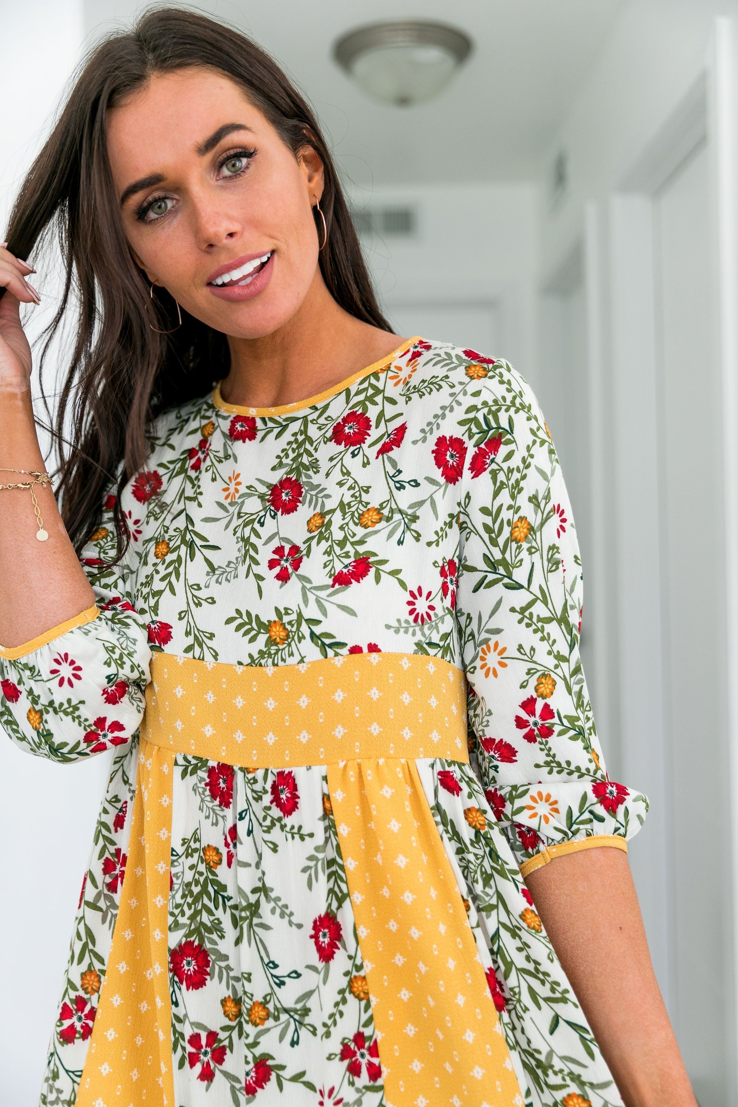 Plenty Of Poppies A-Line Dress - ALL SALES FINAL