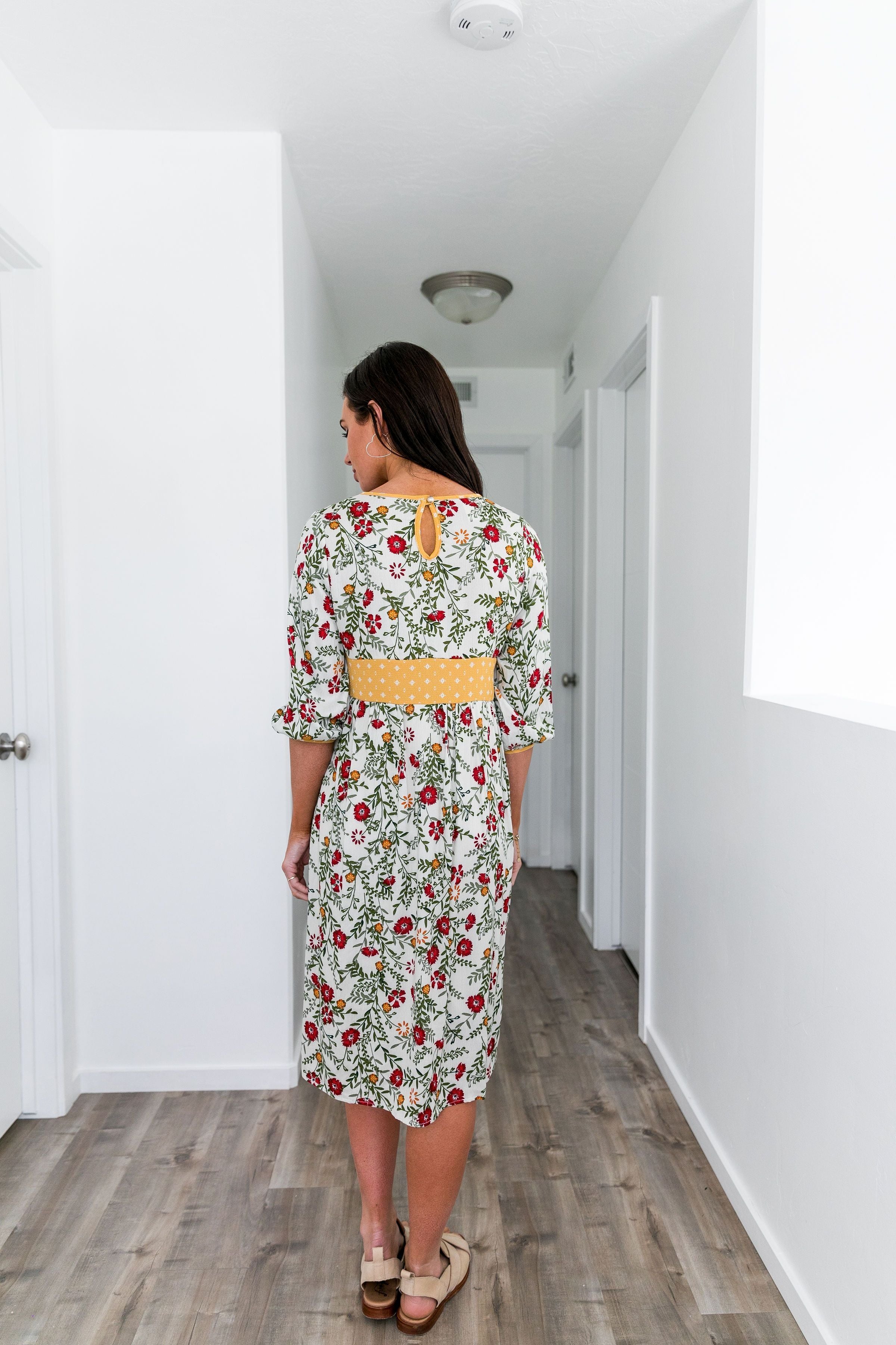 Plenty Of Poppies A-Line Dress - ALL SALES FINAL