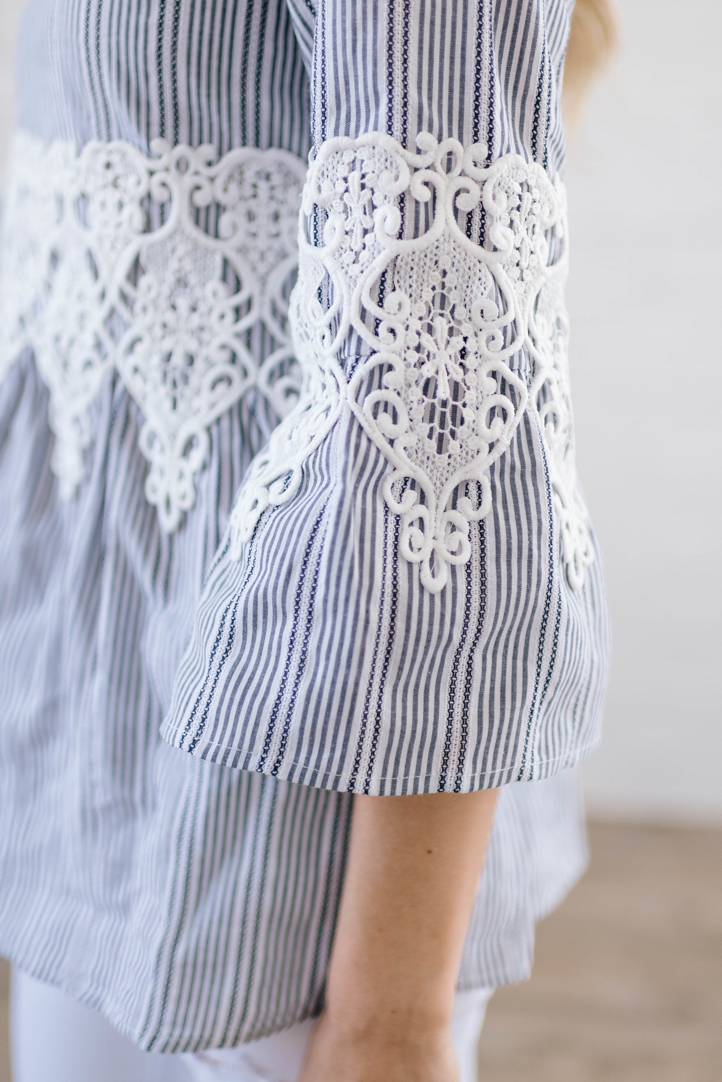 Pretty Poet Lace Top