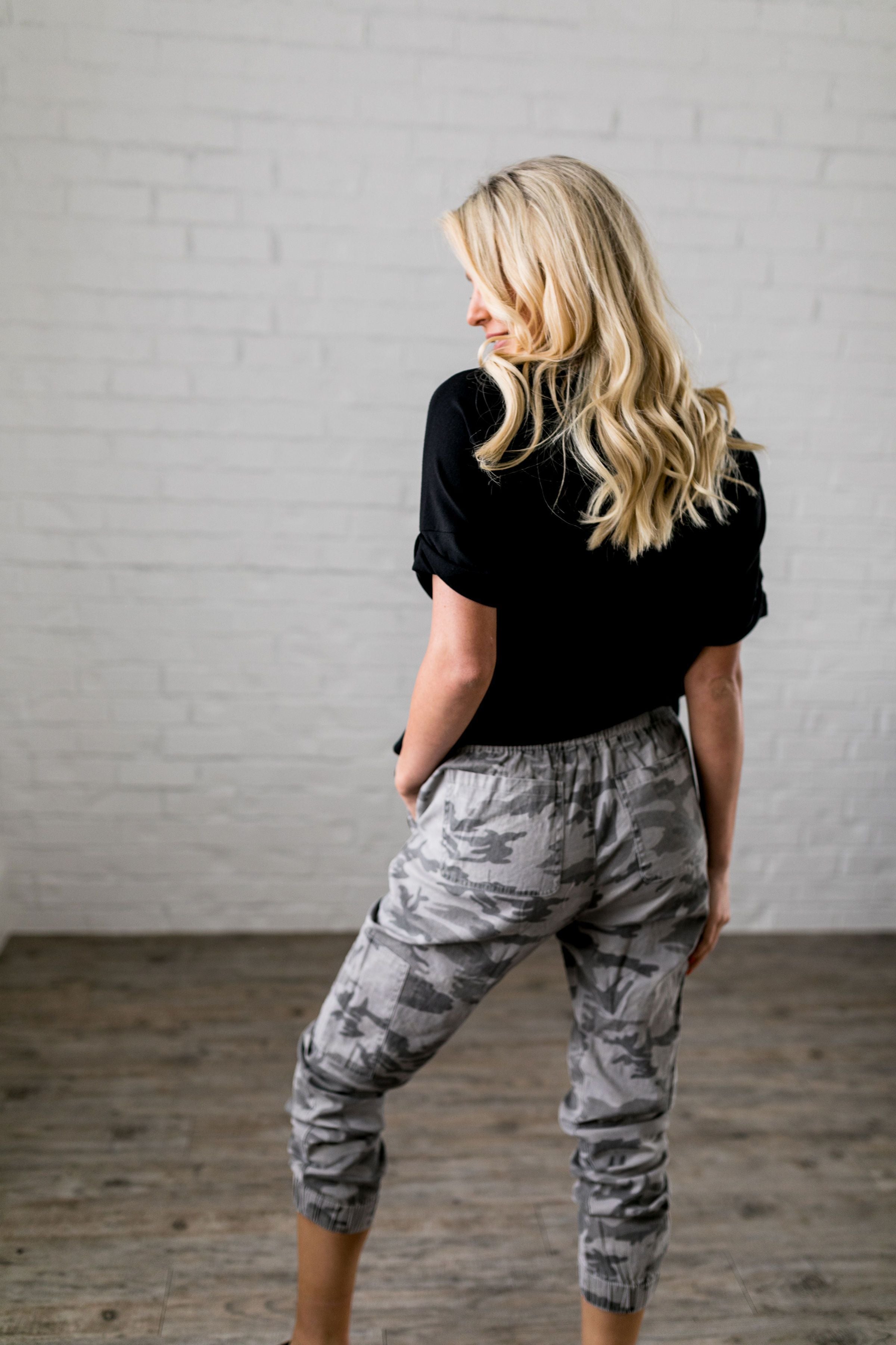 Retired Soldier Camo Joggers