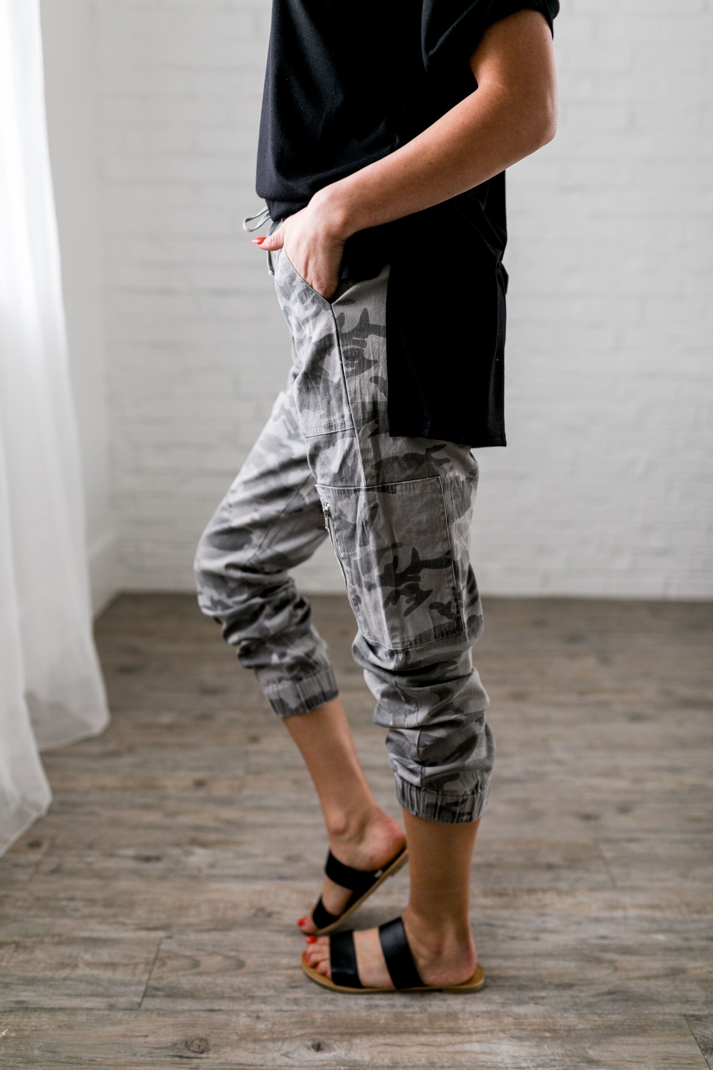 Retired Soldier Camo Joggers
