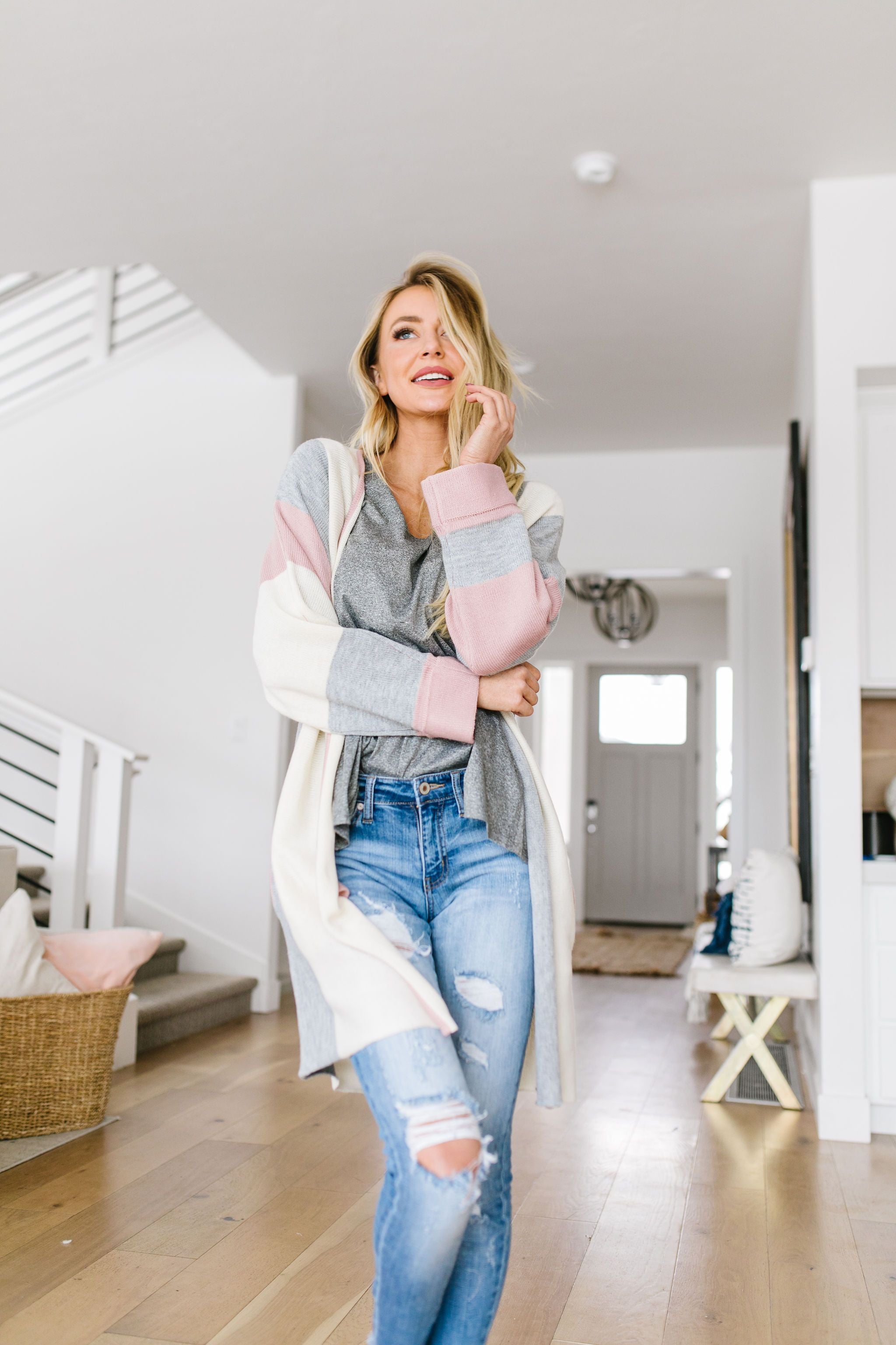 Rosy Outlook Cardigan