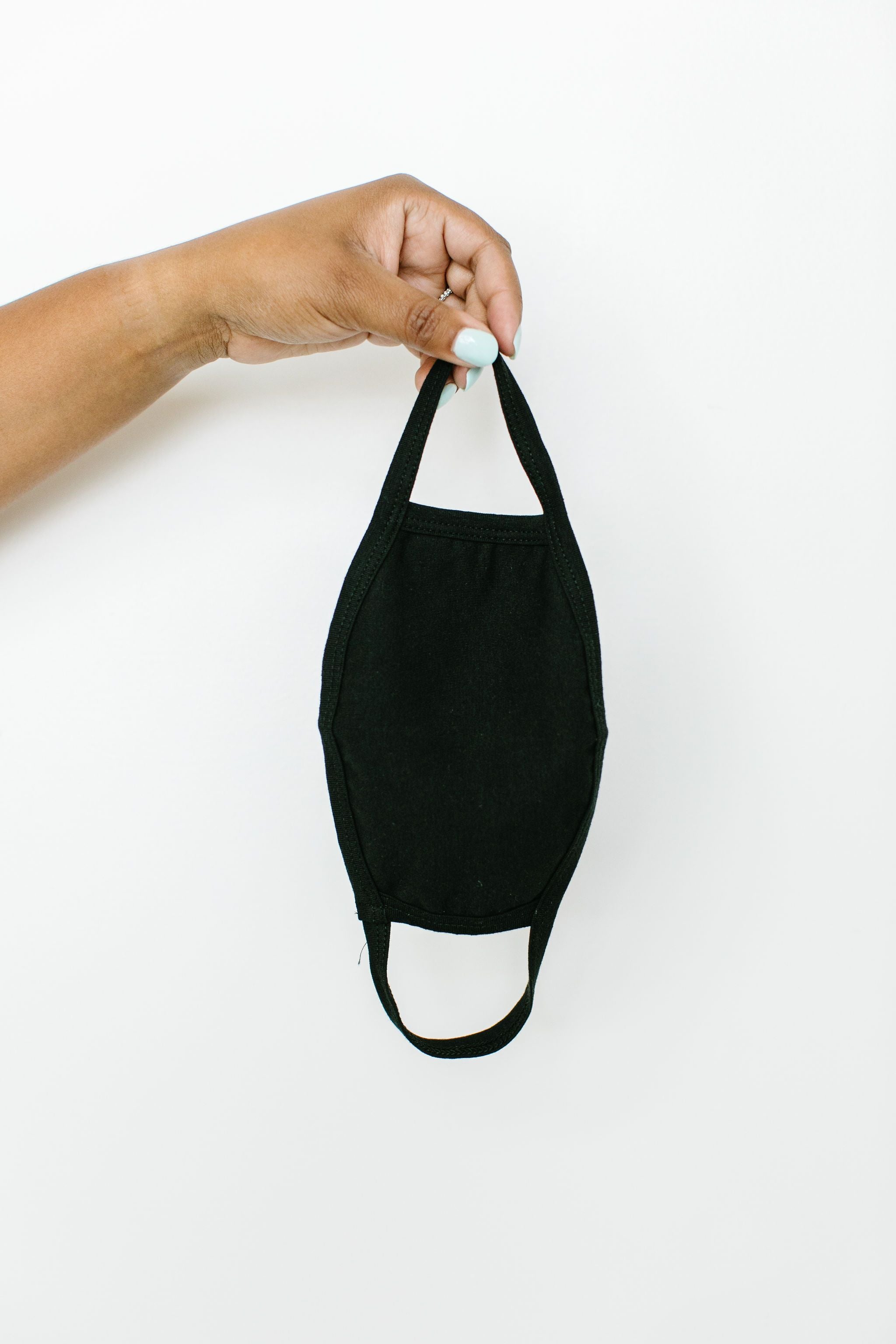Save Face Cover In Black