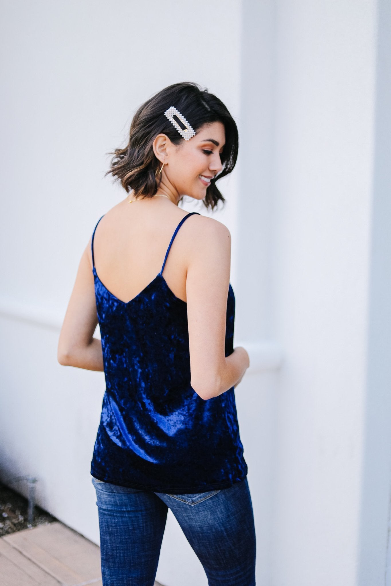 Secret Crush Cami In Navy