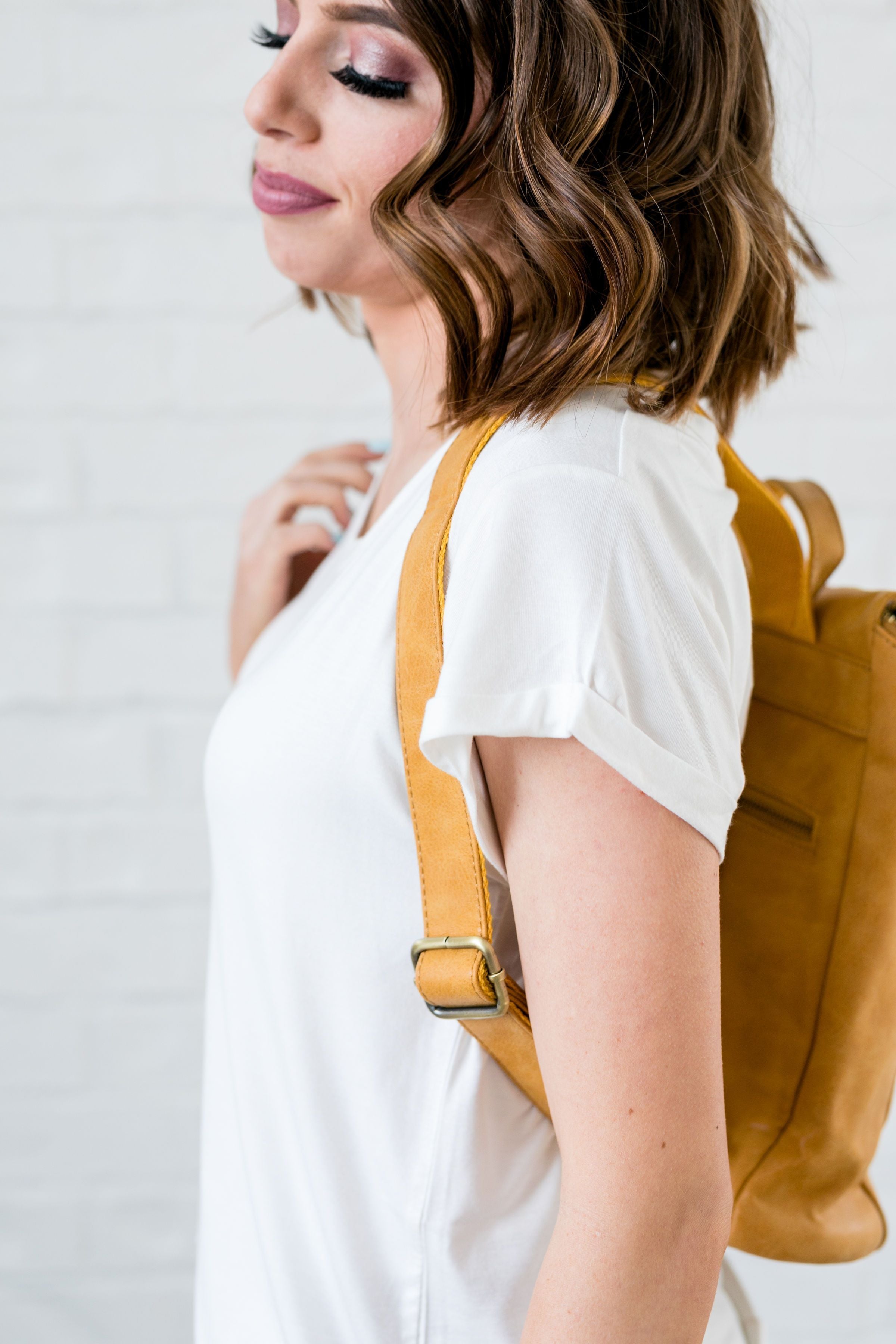 Simply Fabulous Athleisure Tee In White