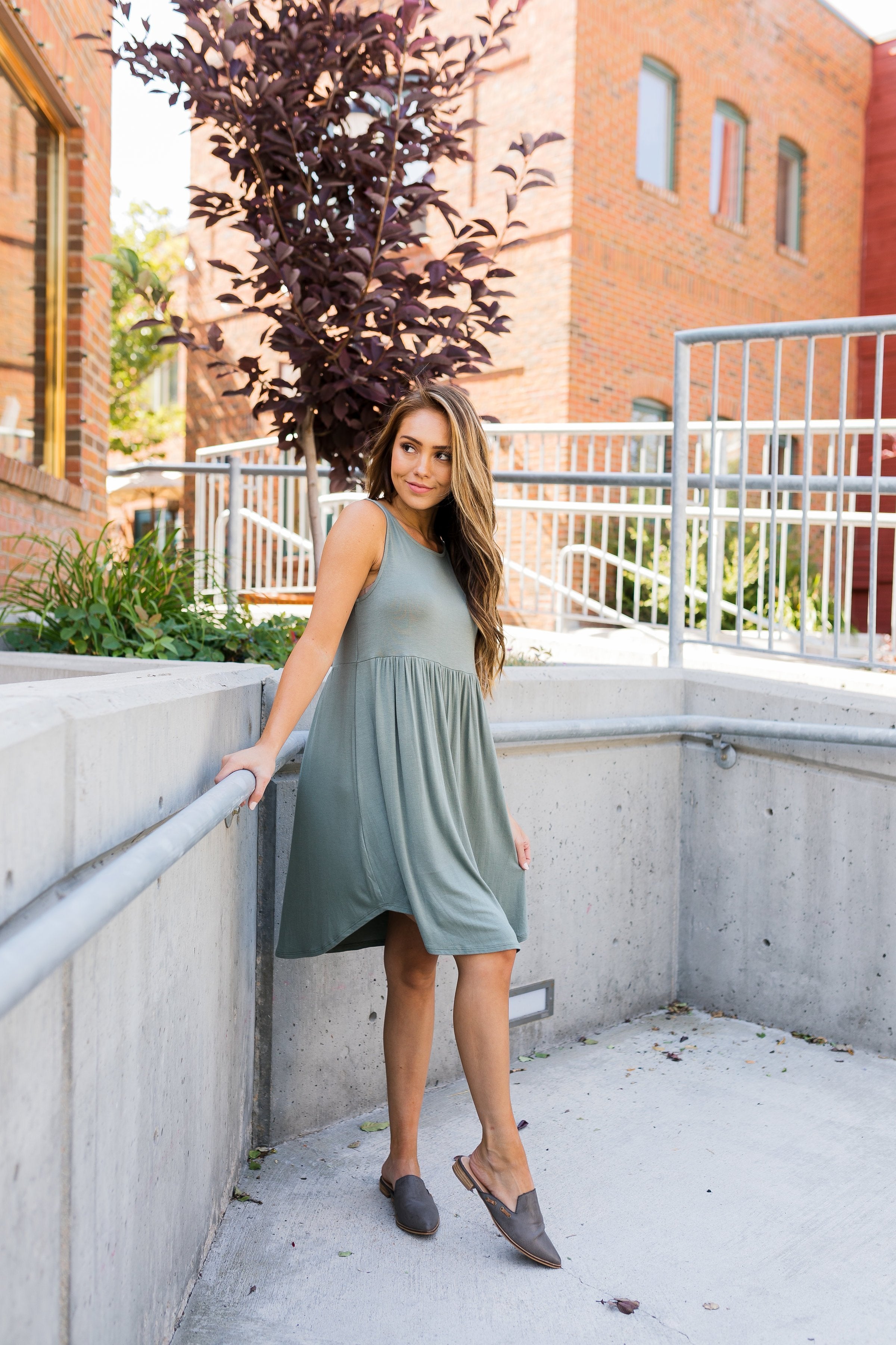 Slip Into Fall Slides In Smoky Gray