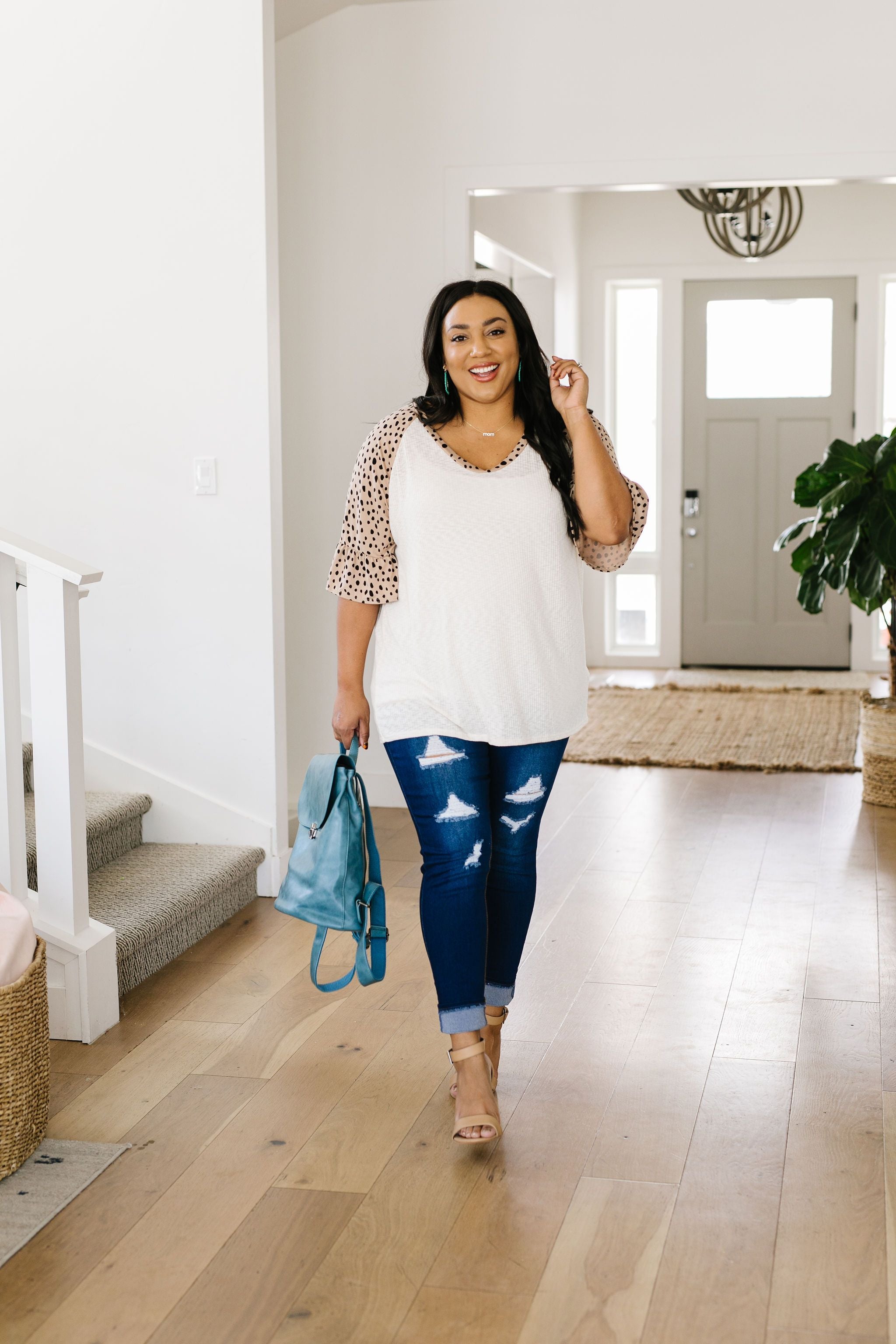 Spot The Sleeves Top