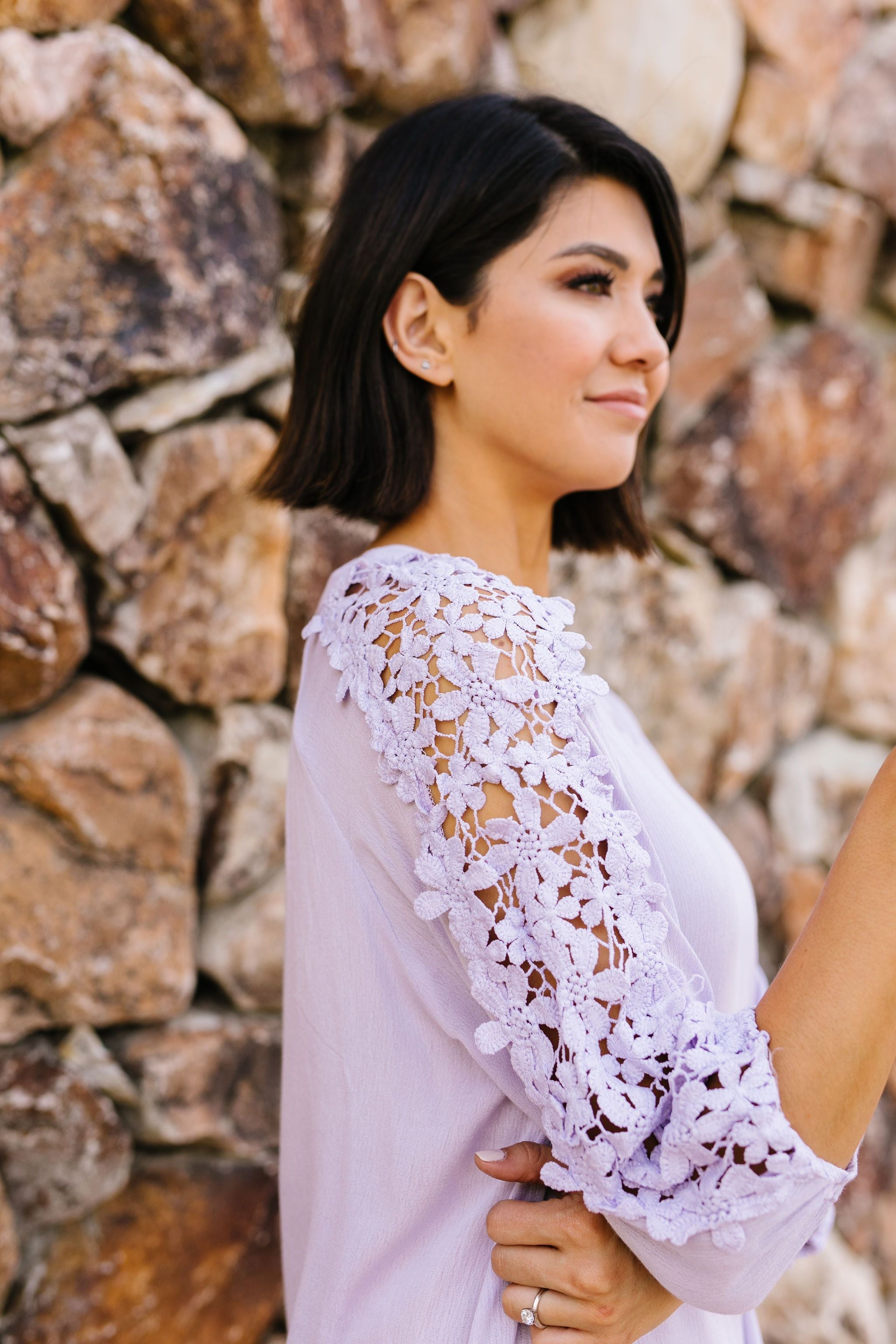 Standout Floral Lace Blouse