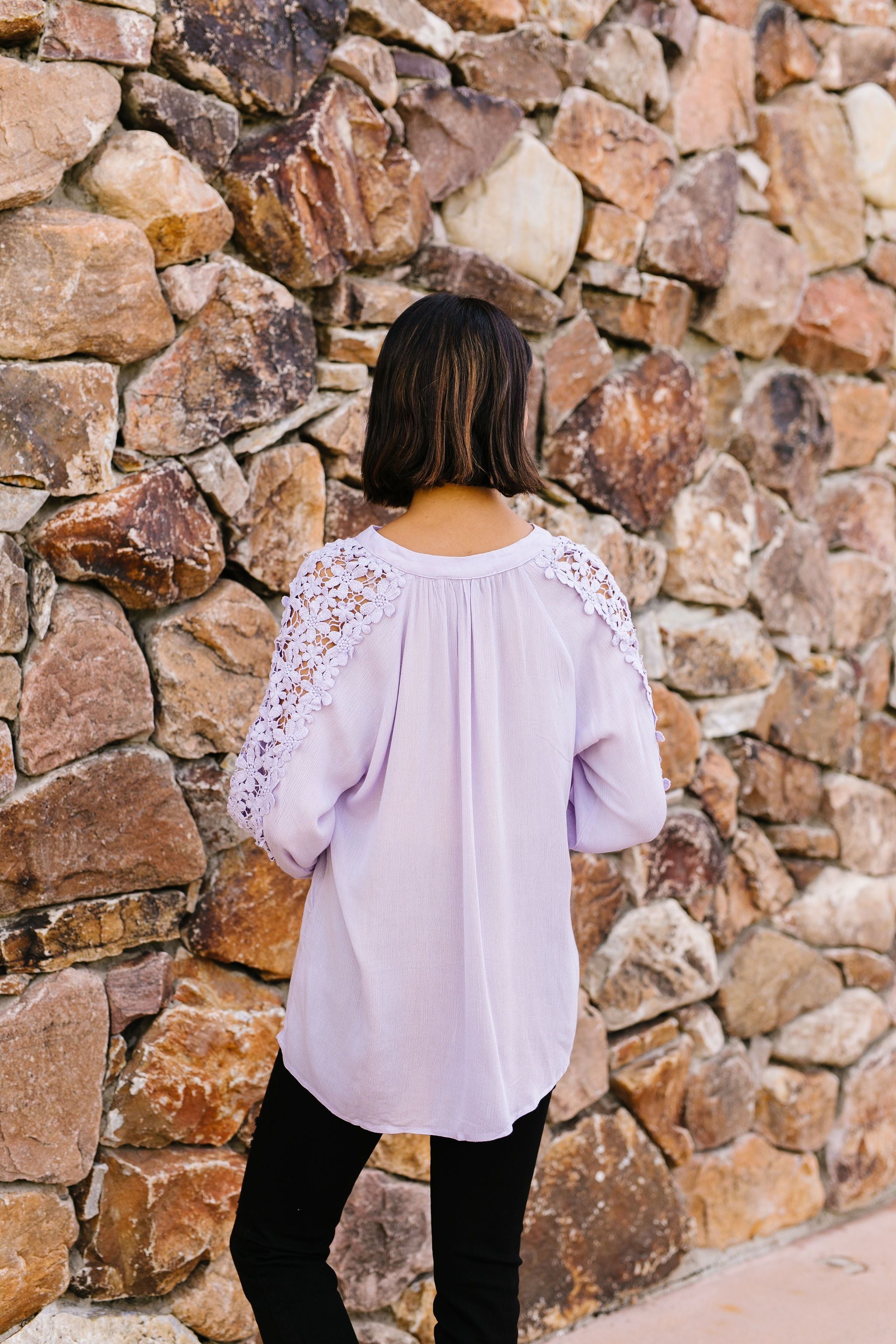Standout Floral Lace Blouse