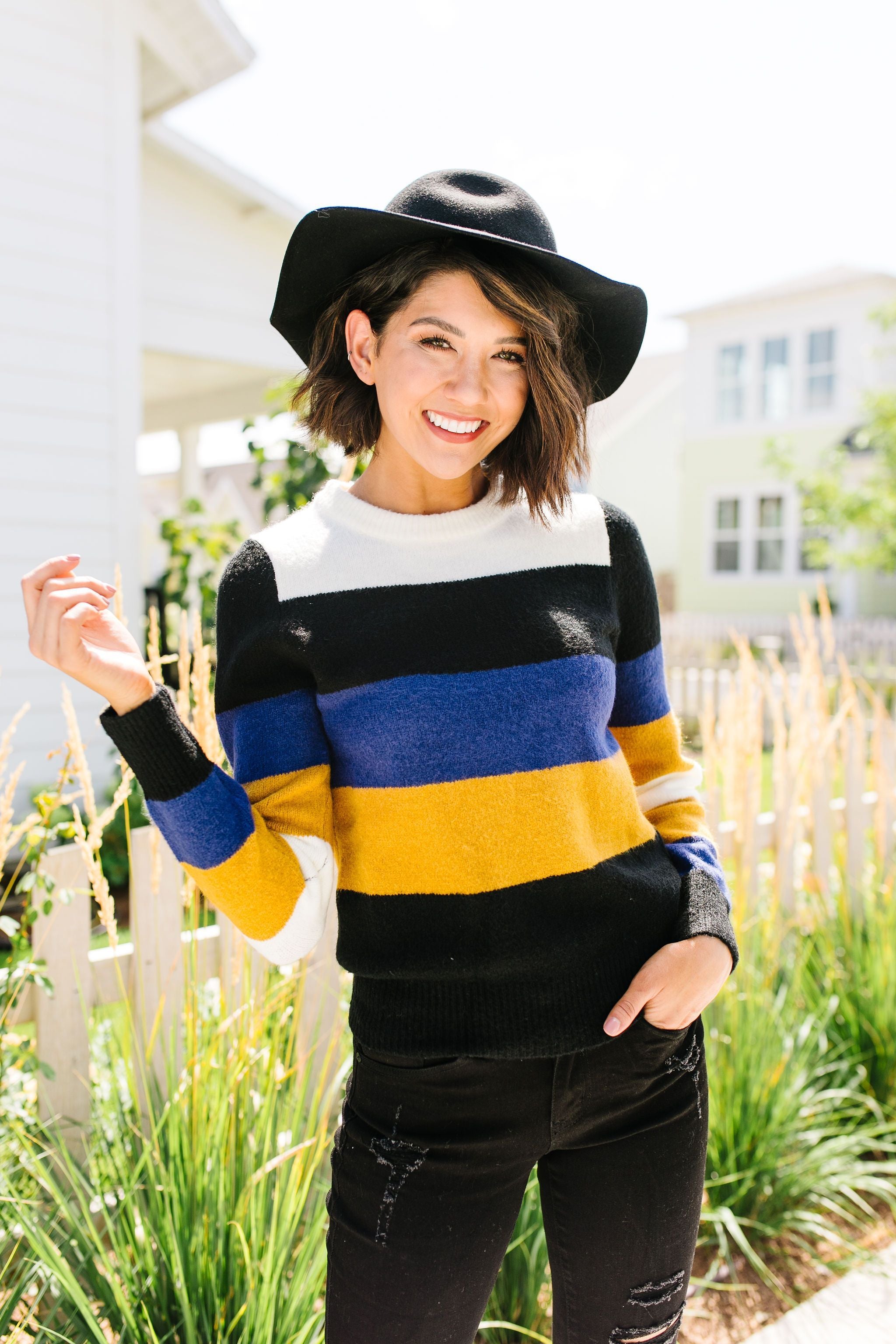 Stella Striped Sweater