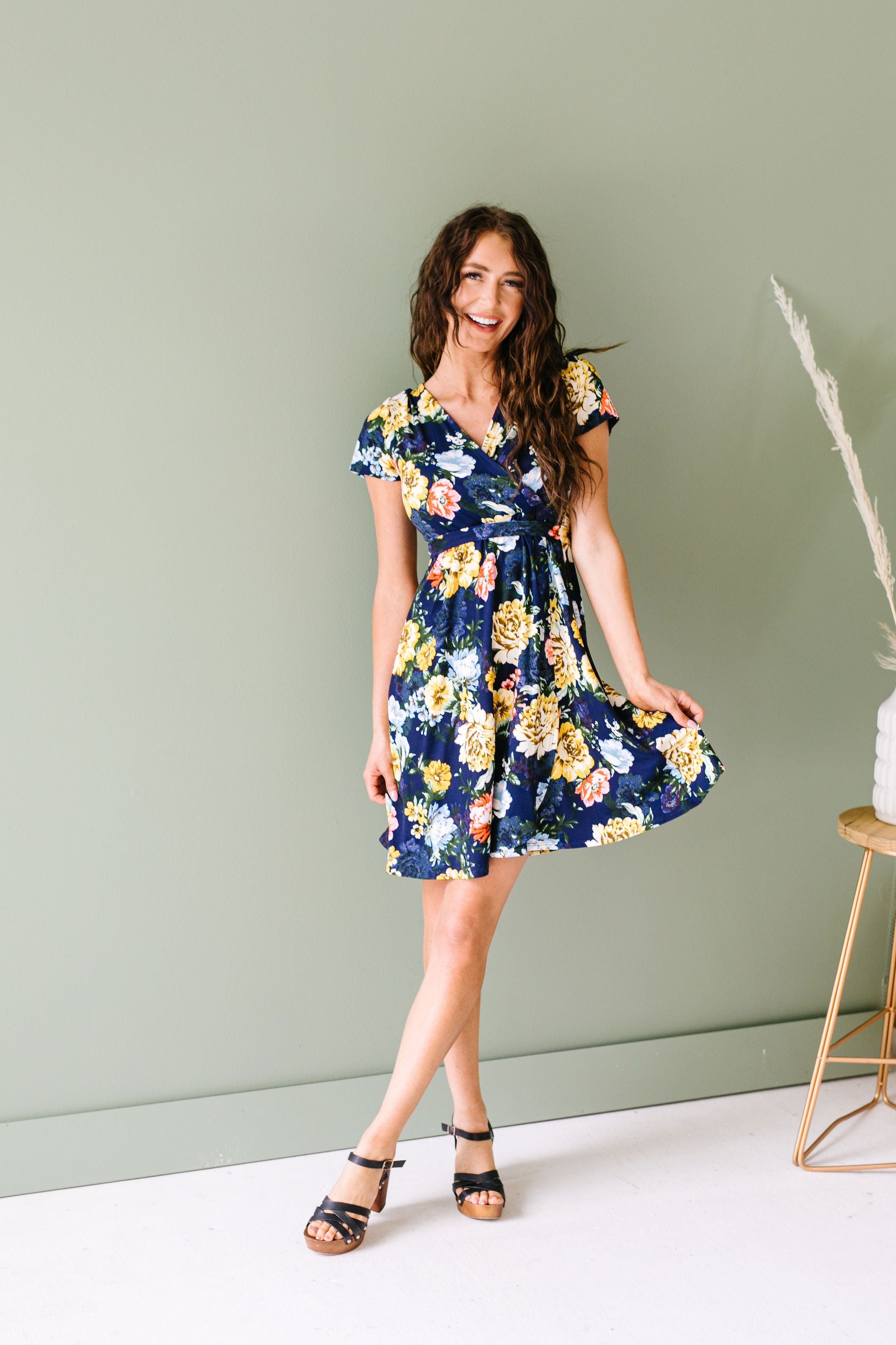 Stop & Smell The Roses Dress