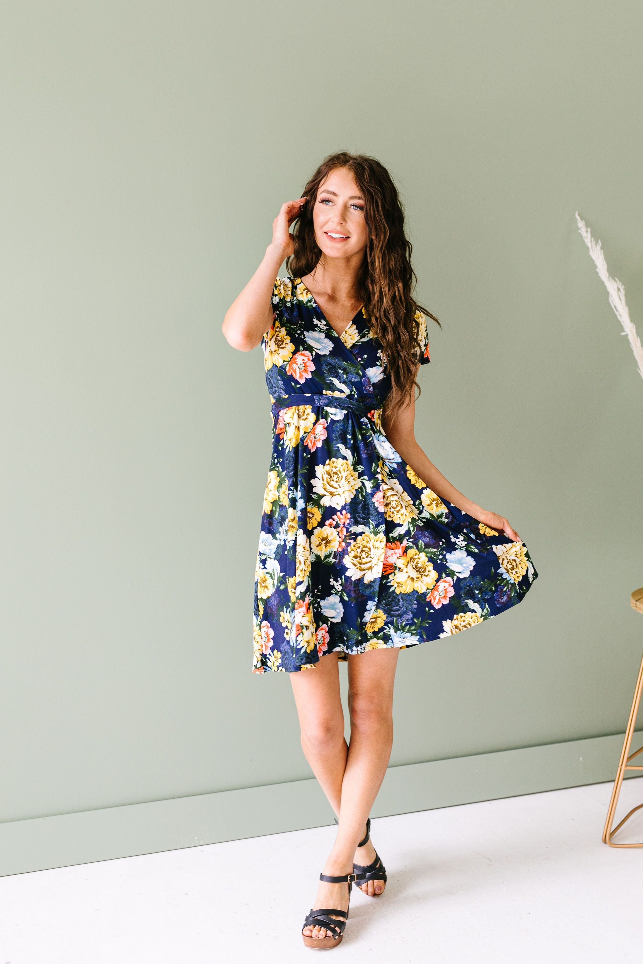 Stop & Smell The Roses Dress