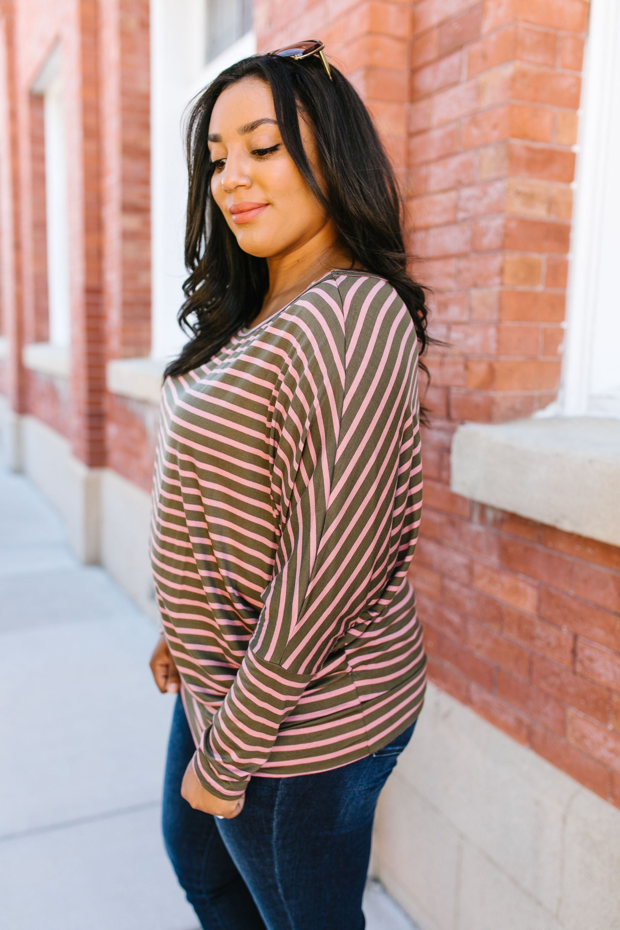 Stripes Of A Different Color Top