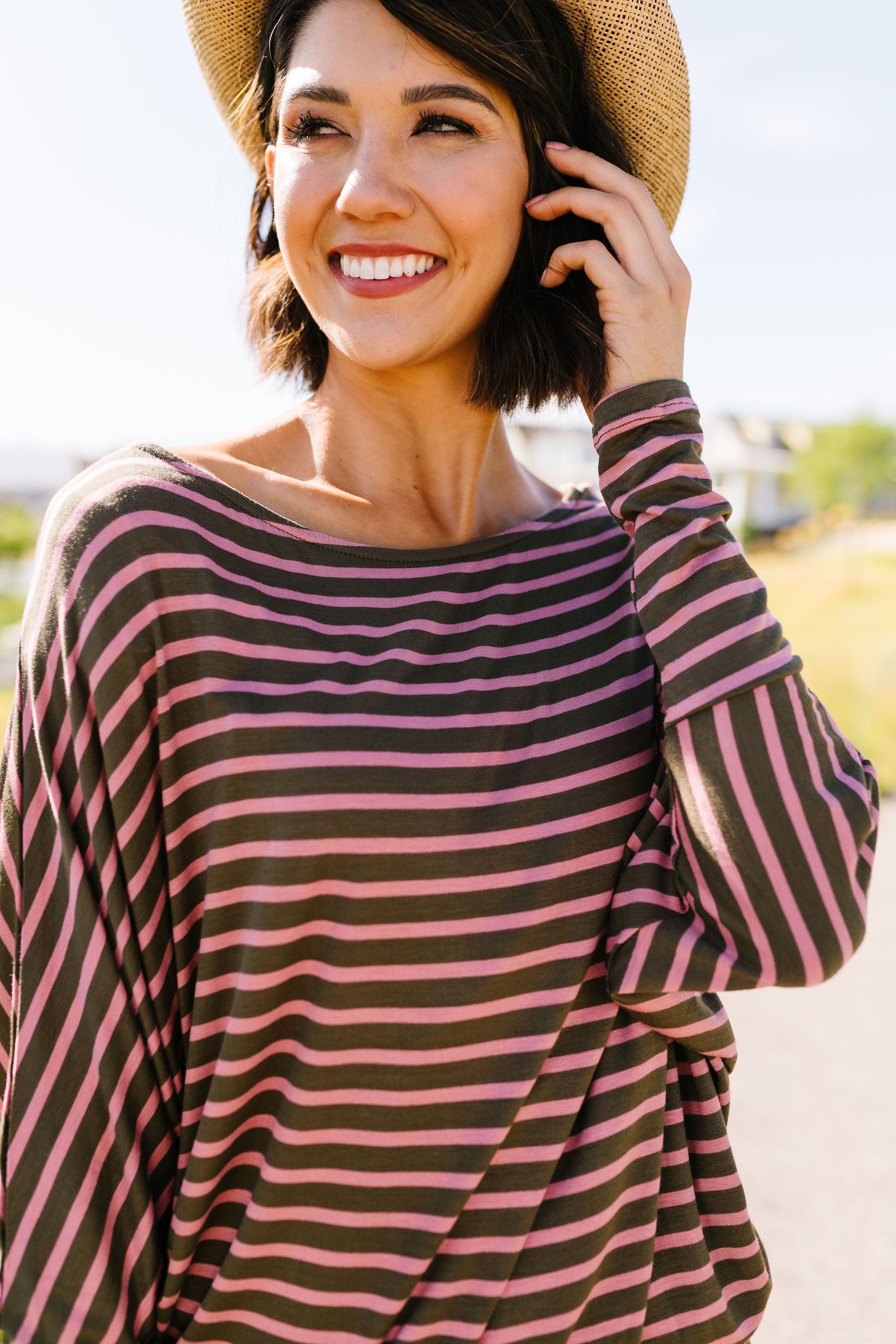 Stripes Of A Different Color Top