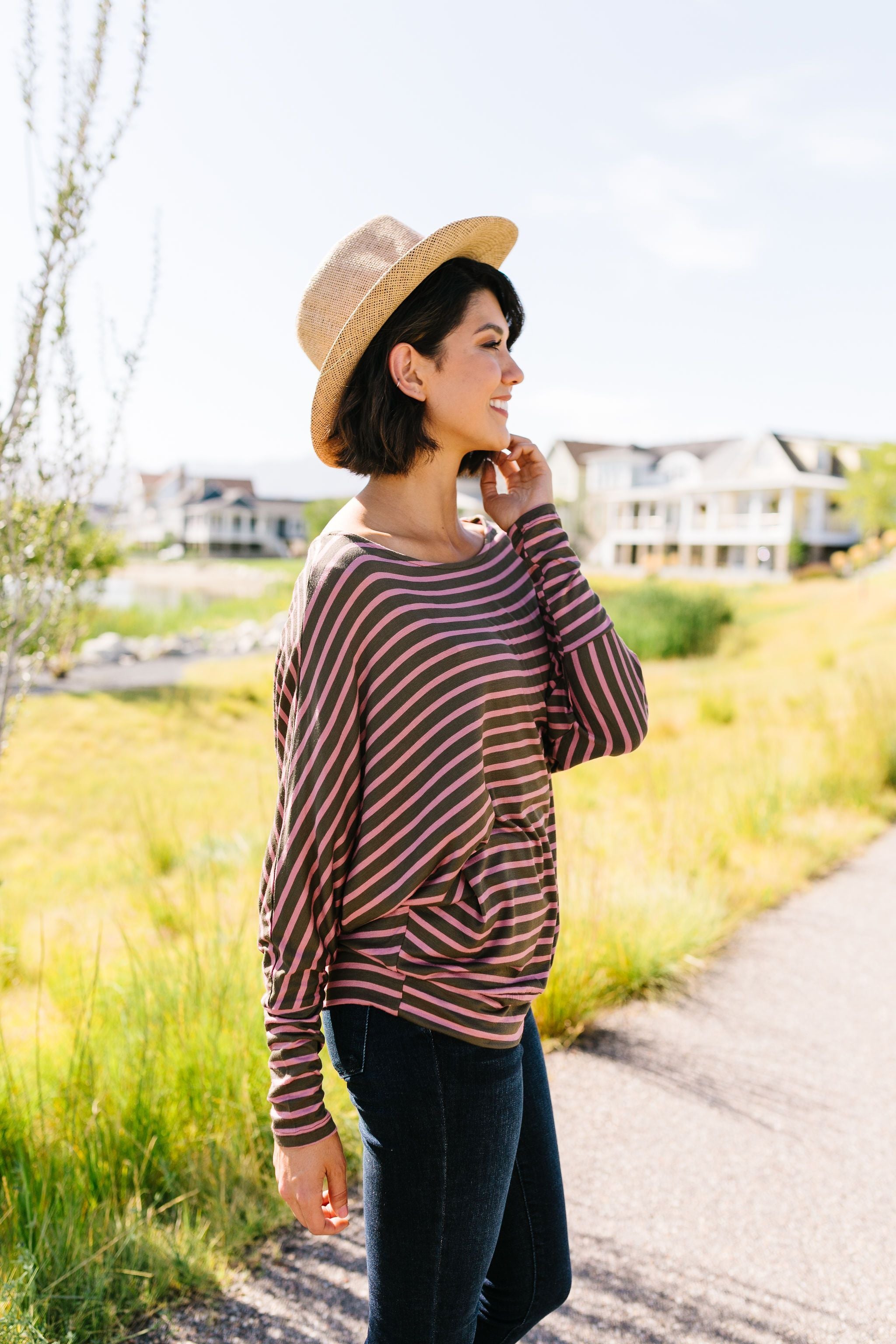 Stripes Of A Different Color Top