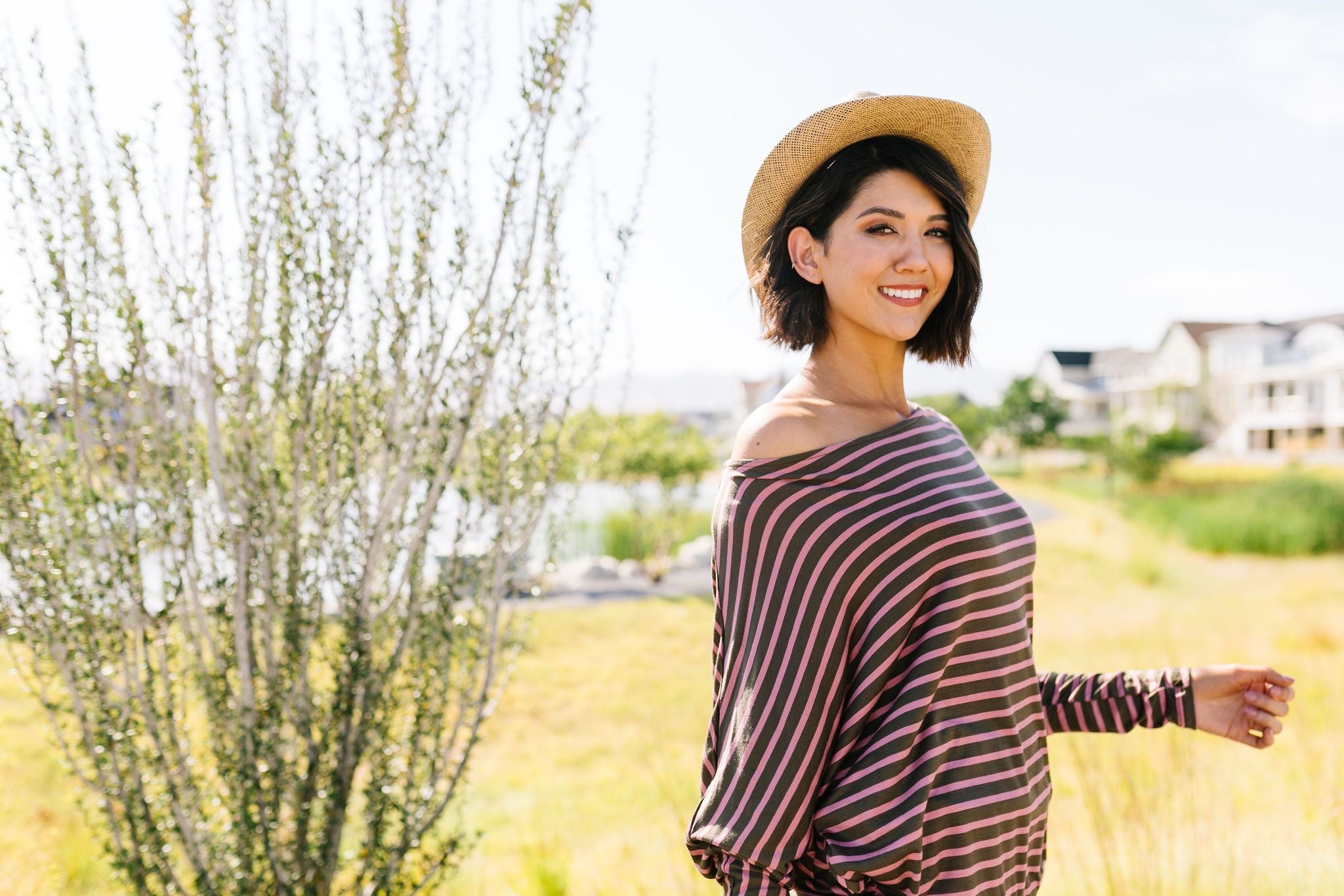 Stripes Of A Different Color Top