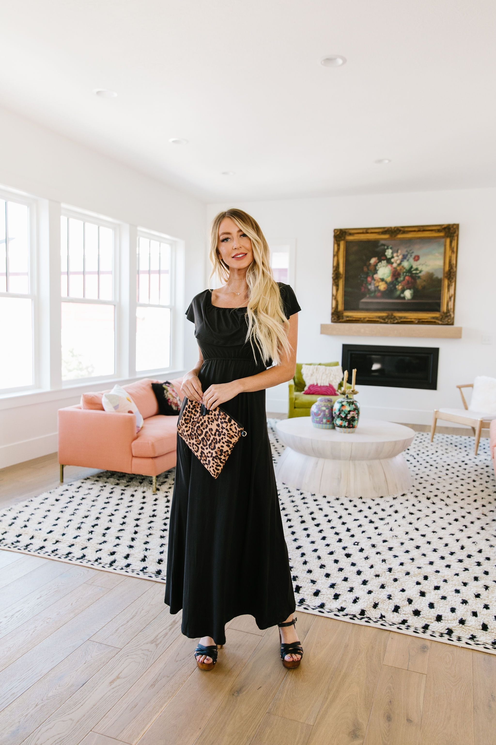 Summer Breeze Ruffled Maxi Dress