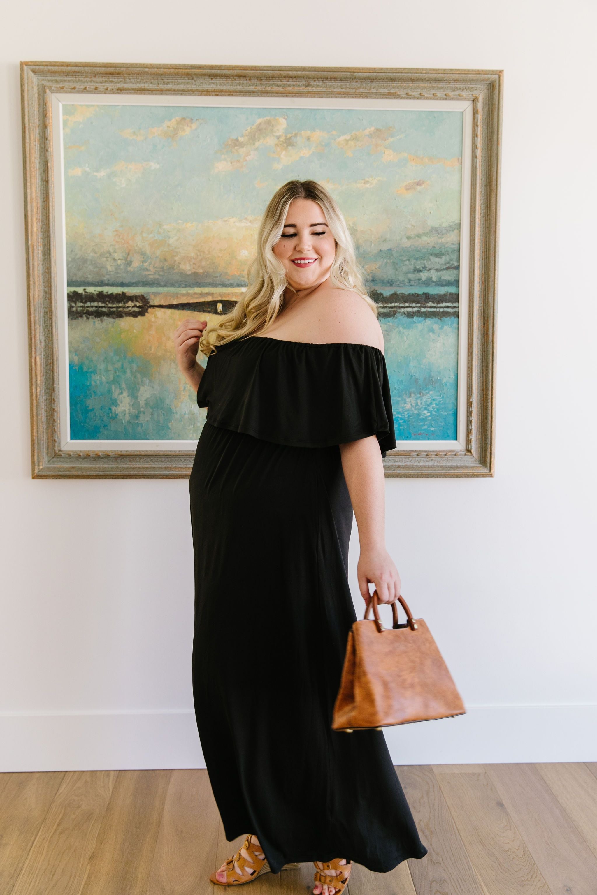 Summer Breeze Ruffled Maxi Dress