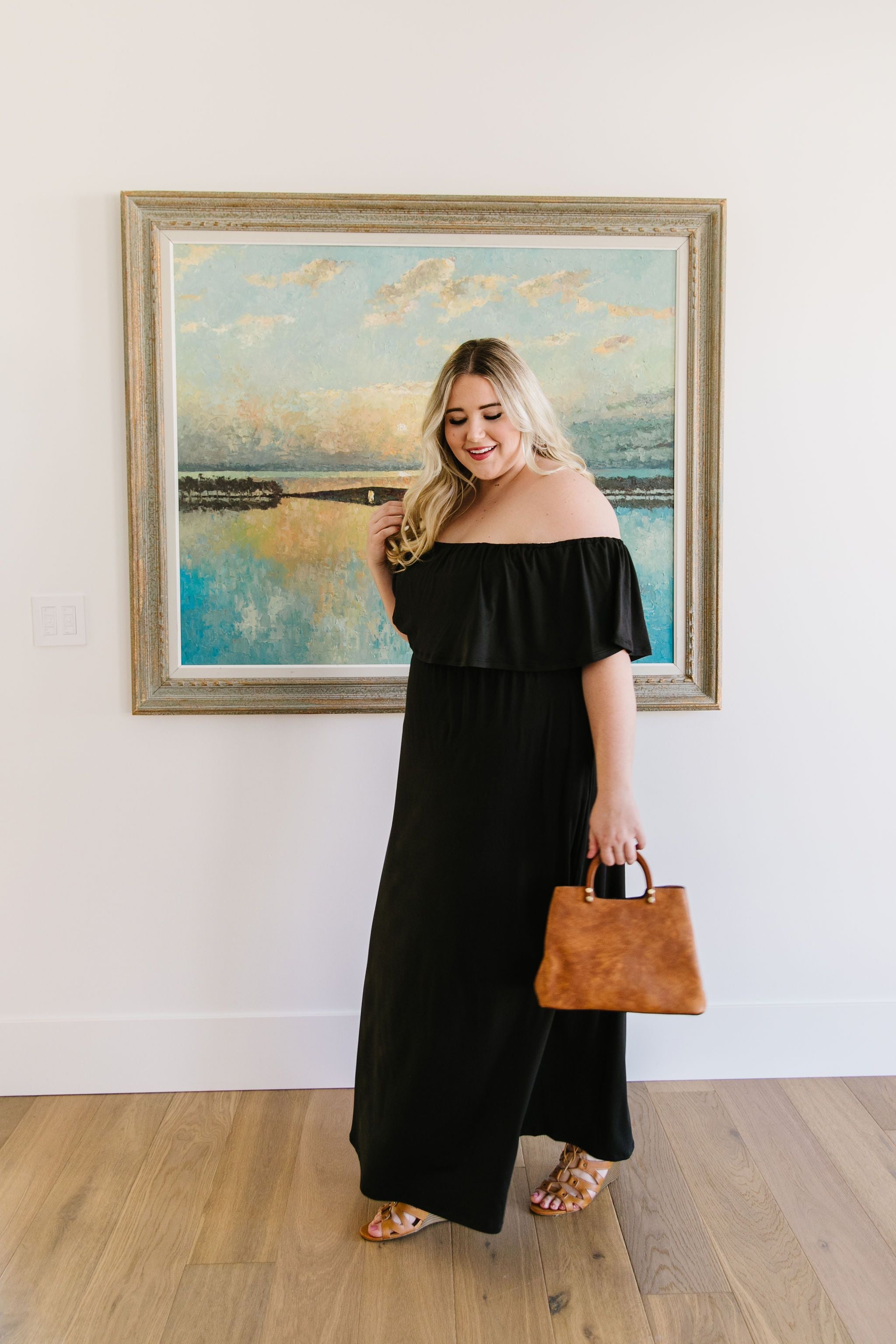 Summer Breeze Ruffled Maxi Dress