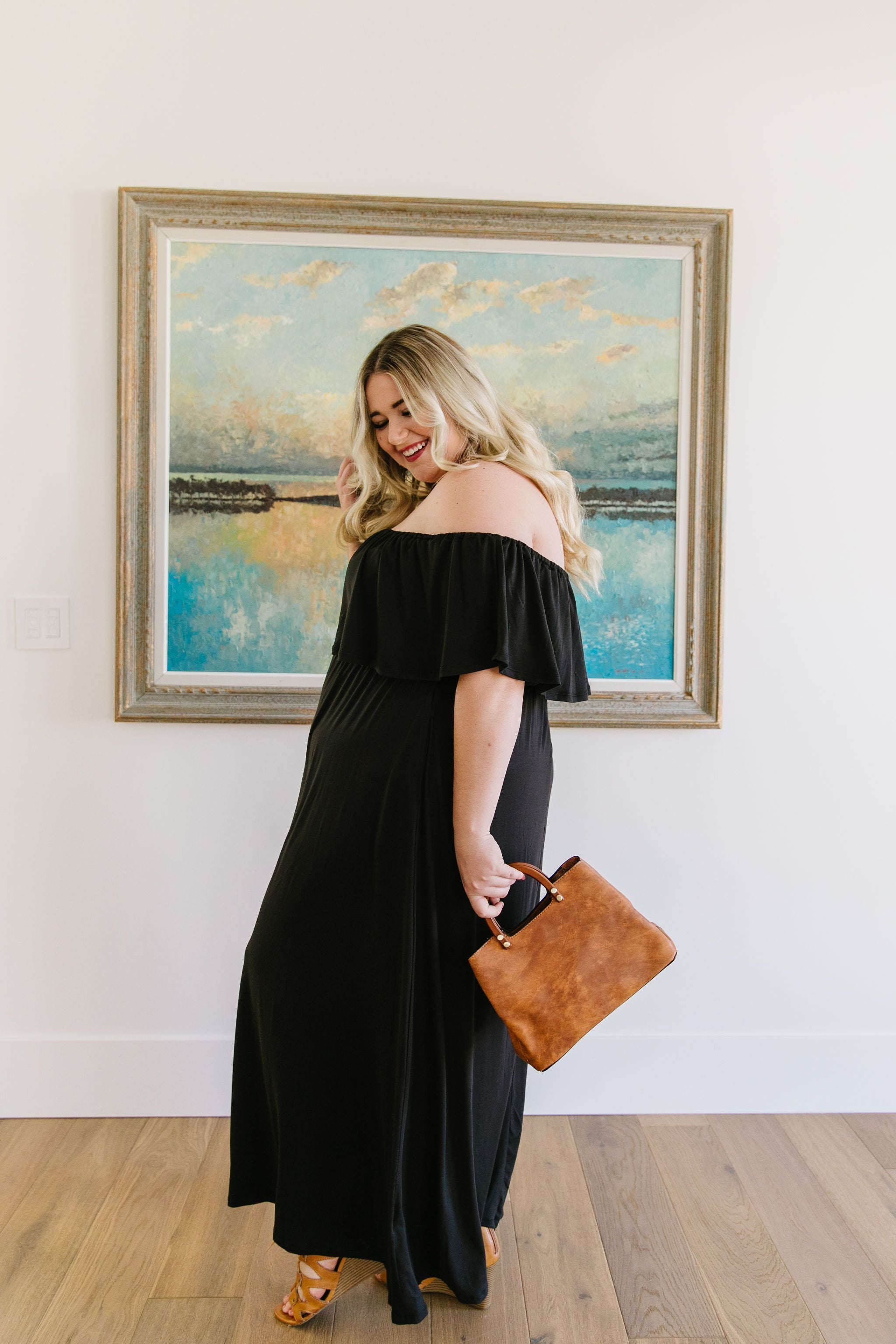 Summer Breeze Ruffled Maxi Dress