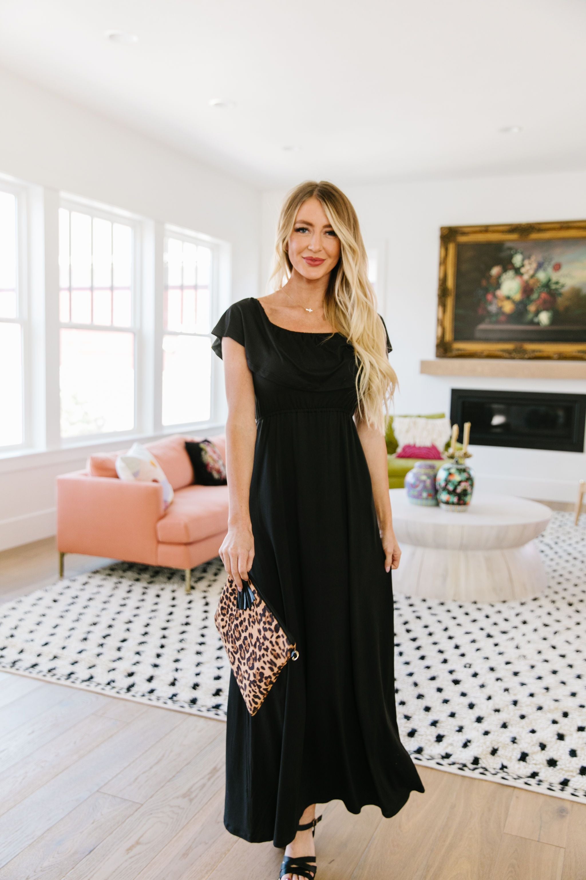 Summer Breeze Ruffled Maxi Dress