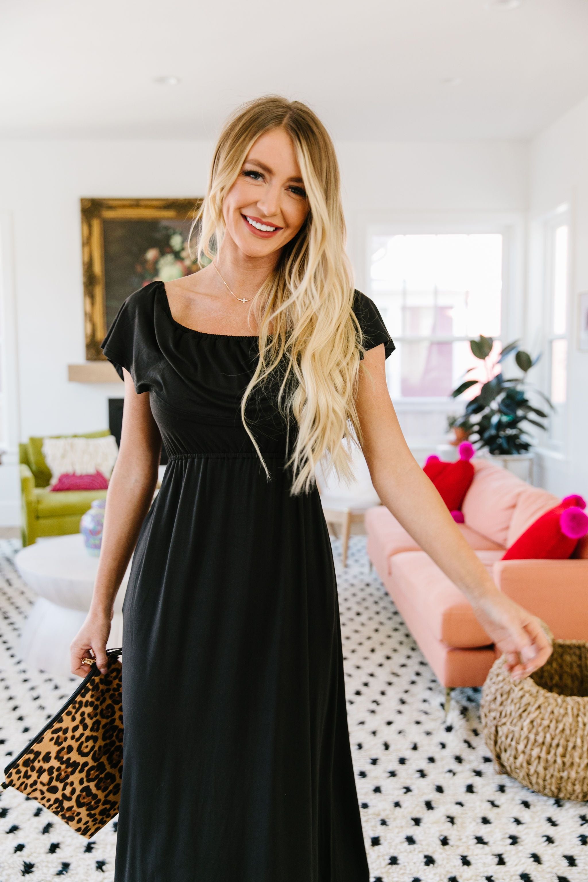 Summer Breeze Ruffled Maxi Dress