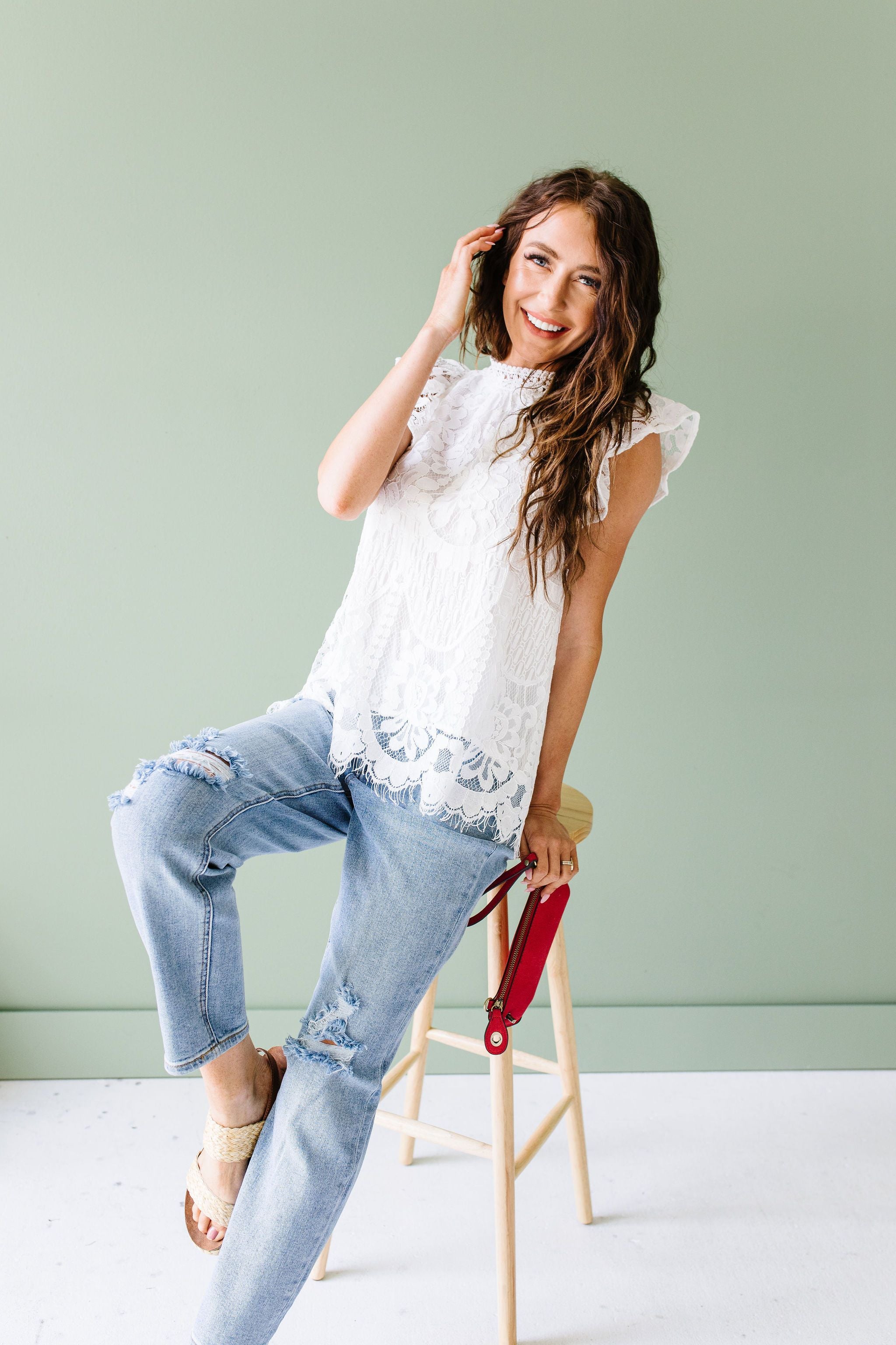 Sweet Sophisticate Lace Blouse