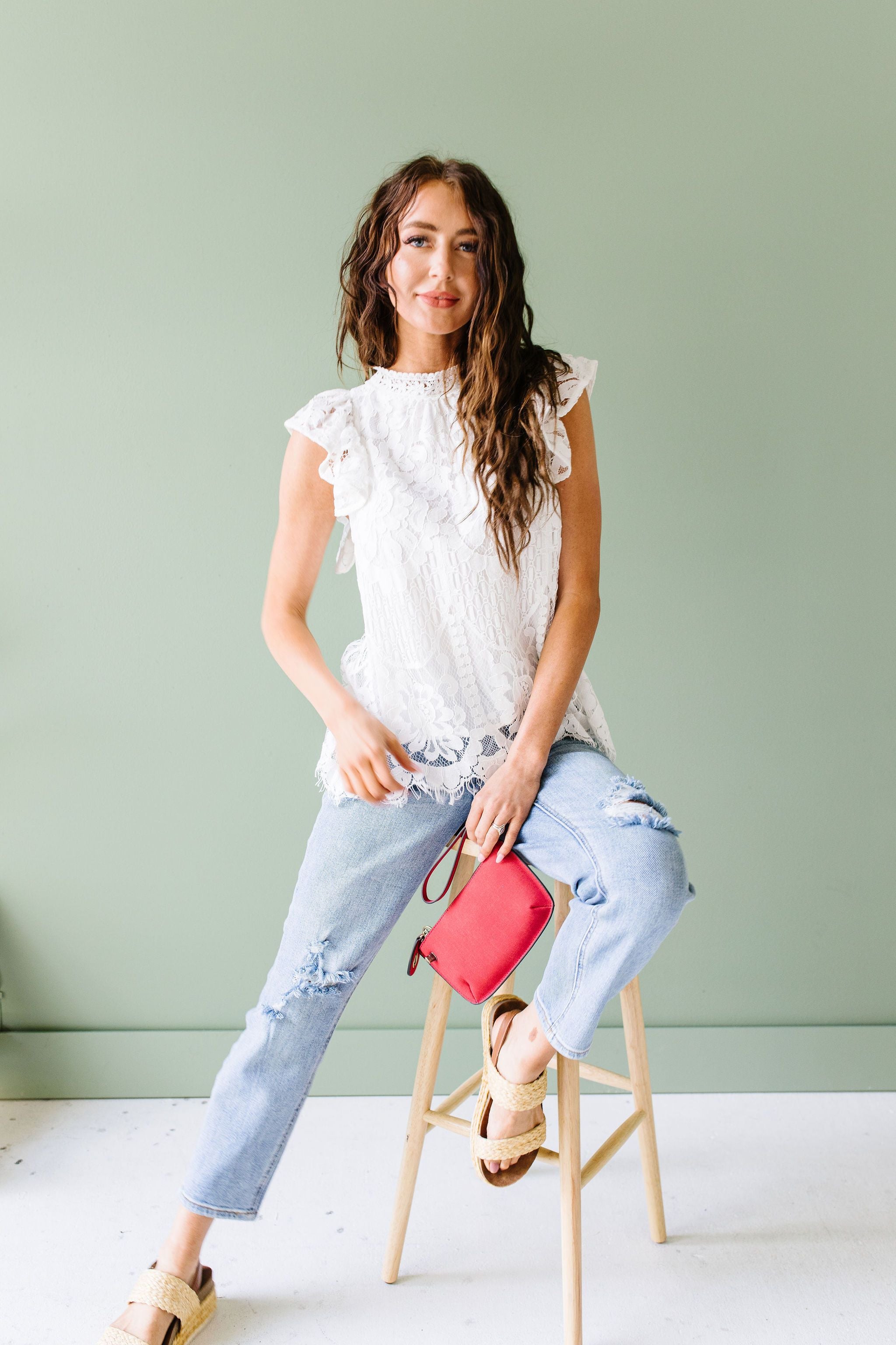Sweet Sophisticate Lace Blouse