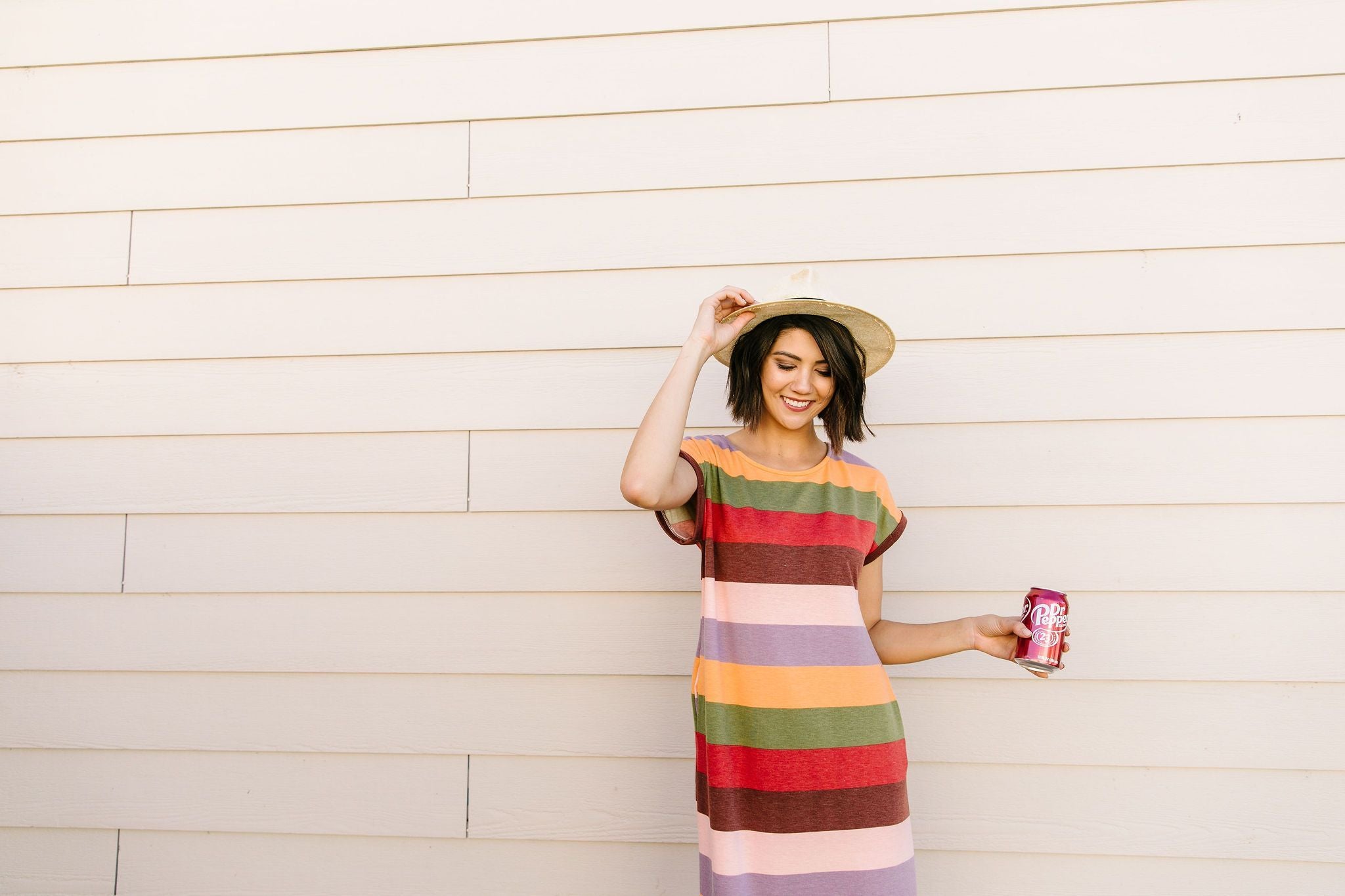 Take The Season By Storm T-Shirt Dress