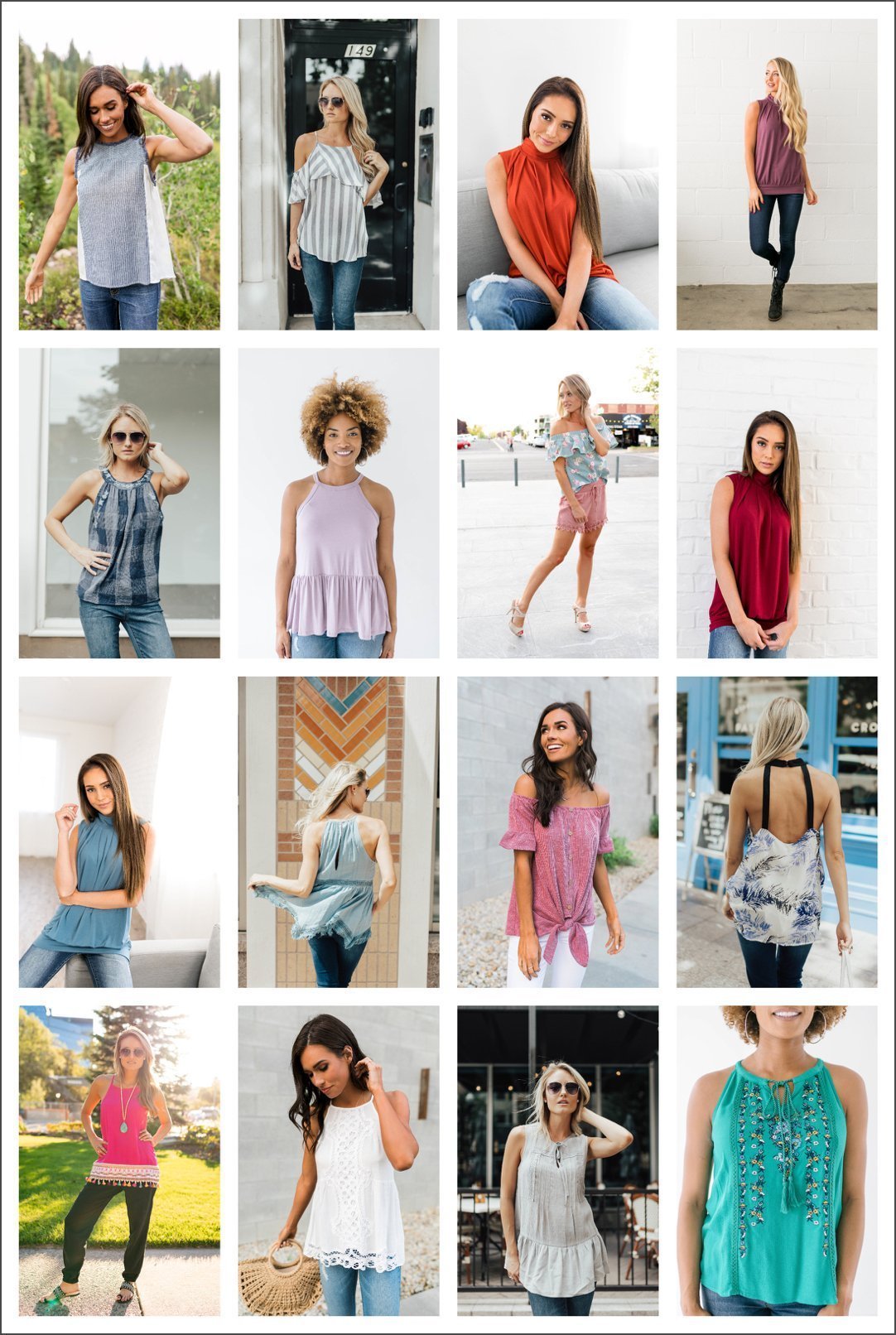 Summer In January Tank Top Grab Bag - 3 Items - ALL SALES FINAL