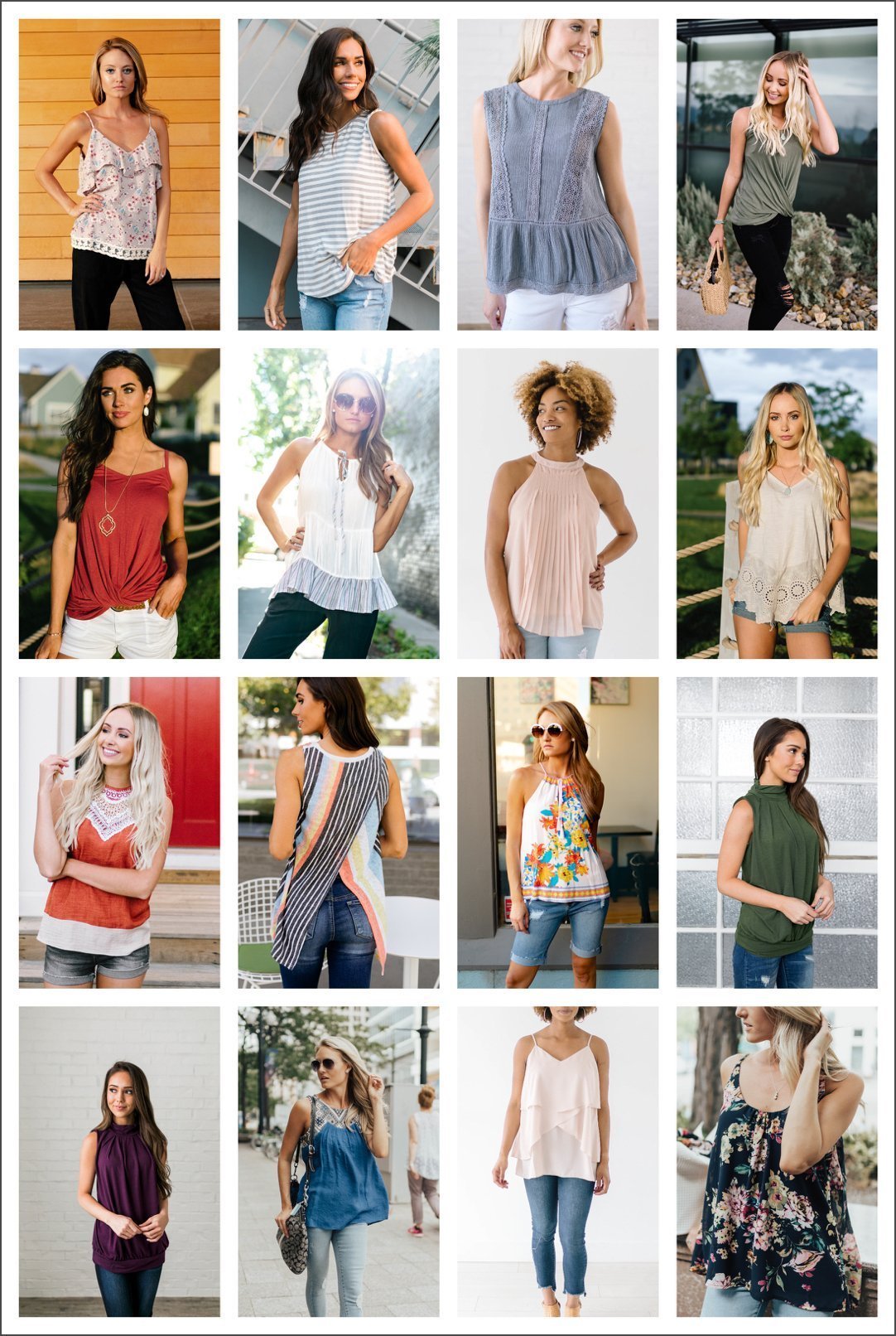 Summer In January Tank Top Grab Bag - 3 Items - ALL SALES FINAL