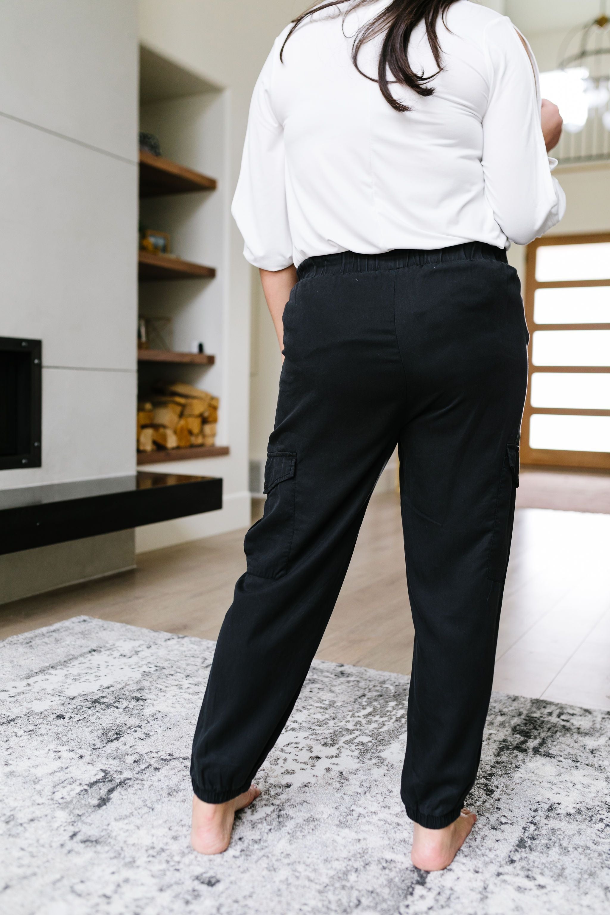 Tencel Cargo Joggers