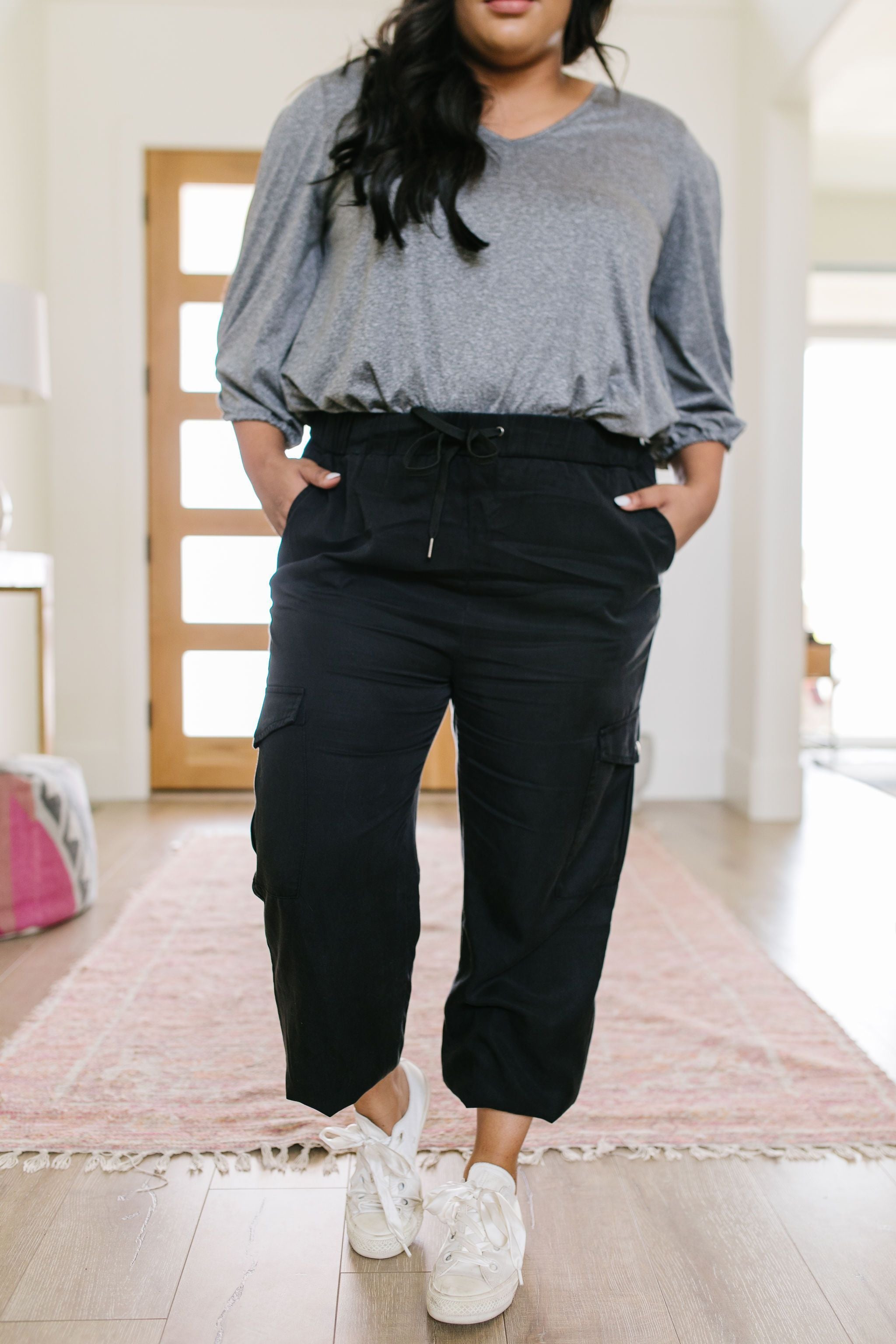 Tencel Cargo Joggers